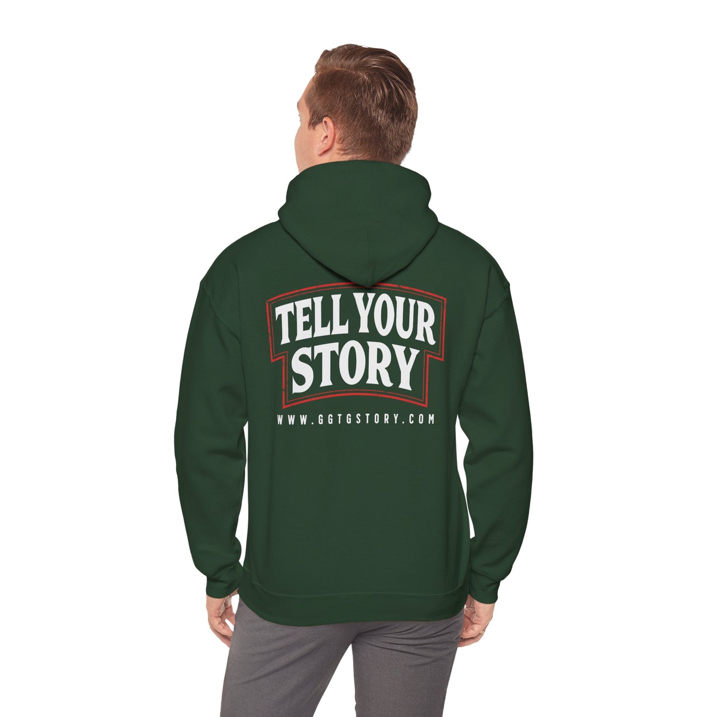 Give God the Glory Unisex Hooded Sweatshirt - Inspirational Comfort Wear
