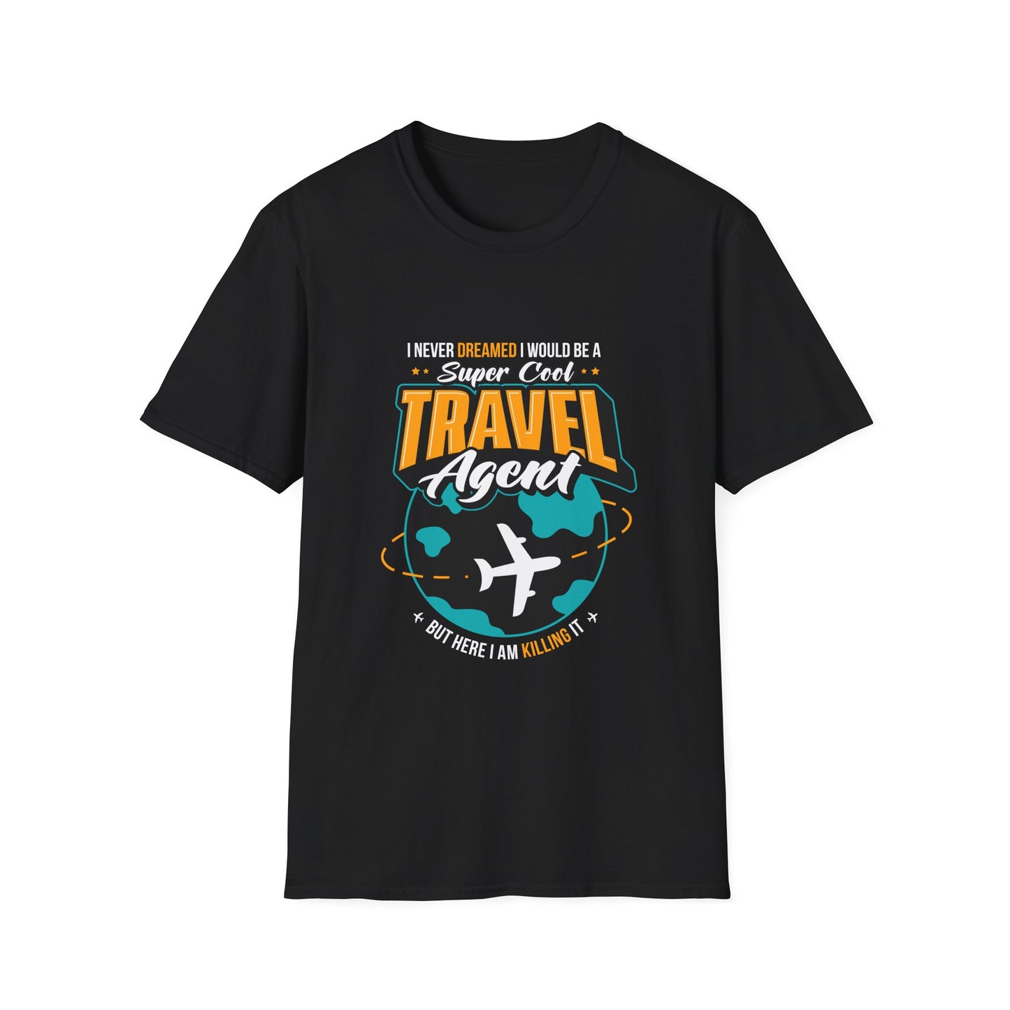 Travel Agent T-Shirt — "Super Cool Travel Agent" Graphic Tee