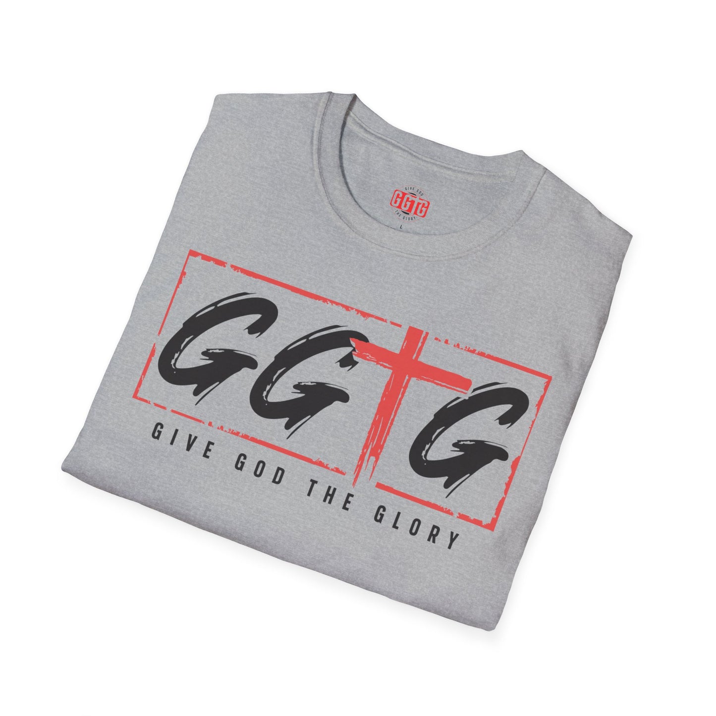 Unisex Inspirational T-Shirt - 'Give God the Glory' & 'Tell Your Story'