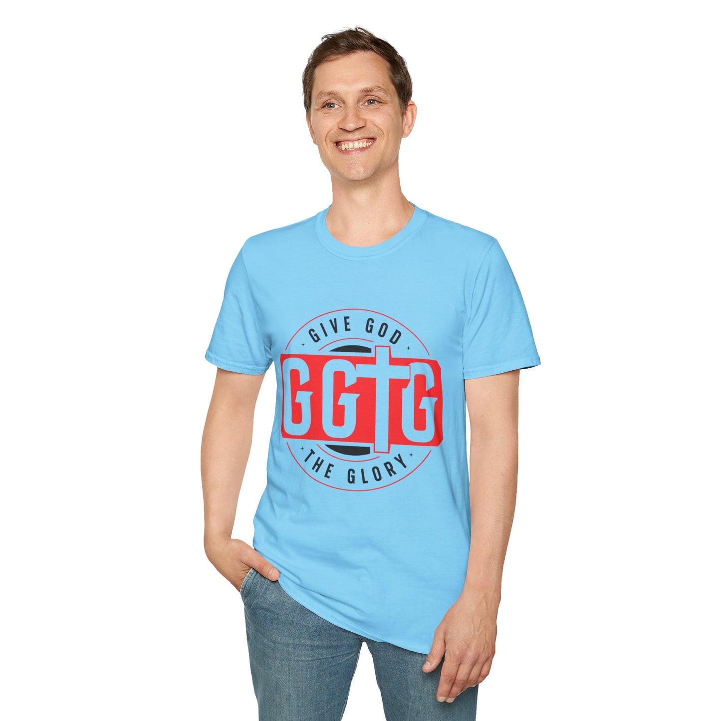 Inspirational Unisex T-Shirt - "Give God The Glory" & "Tell Your Story"