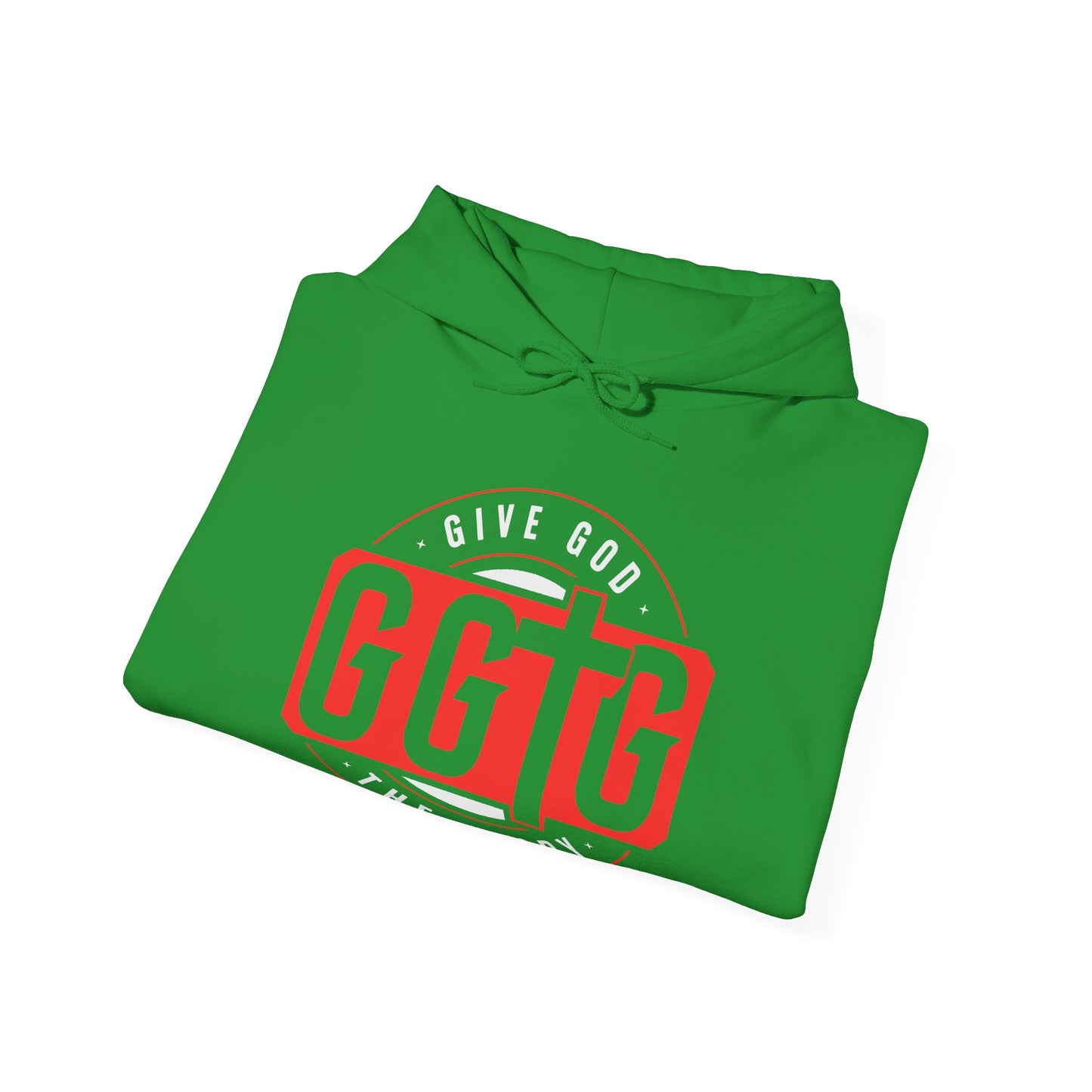 Give God the Glory Unisex Hooded Sweatshirt - Inspirational Comfort Wear
