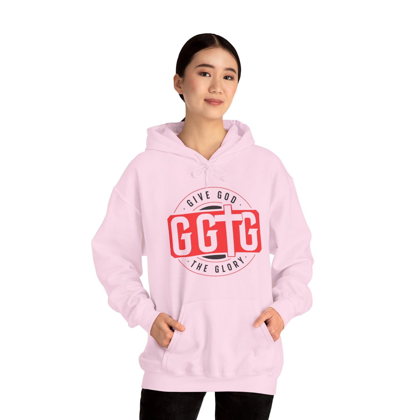 Inspirational Unisex Hoodie - "Give Good The Glory" & "Tell Your Story" Design