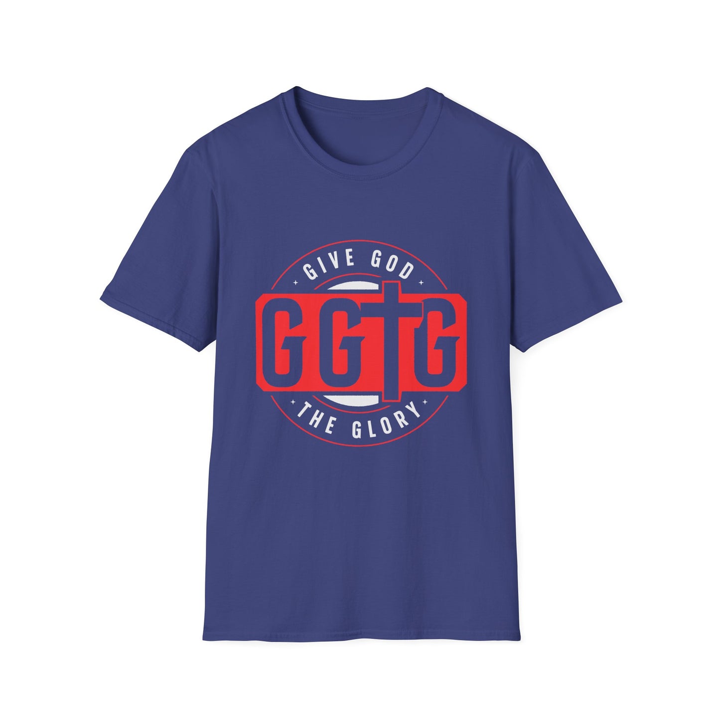 Unisex Softstyle T-Shirt - 'Give God the Glory & Tell Your Story' Inspirational Tee
