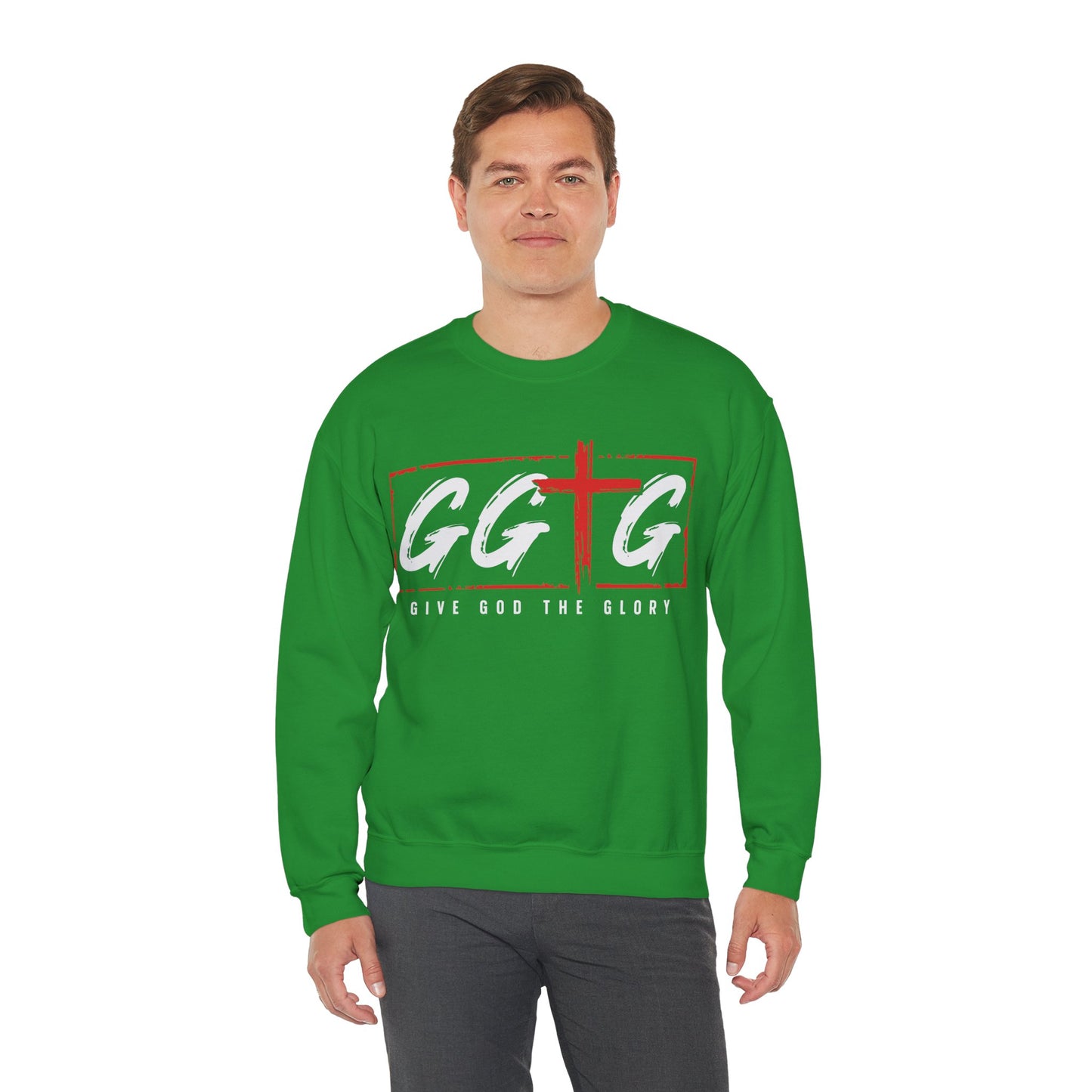 Inspiring Unisex Crewneck Sweatshirt - "Tell Your Story" Design