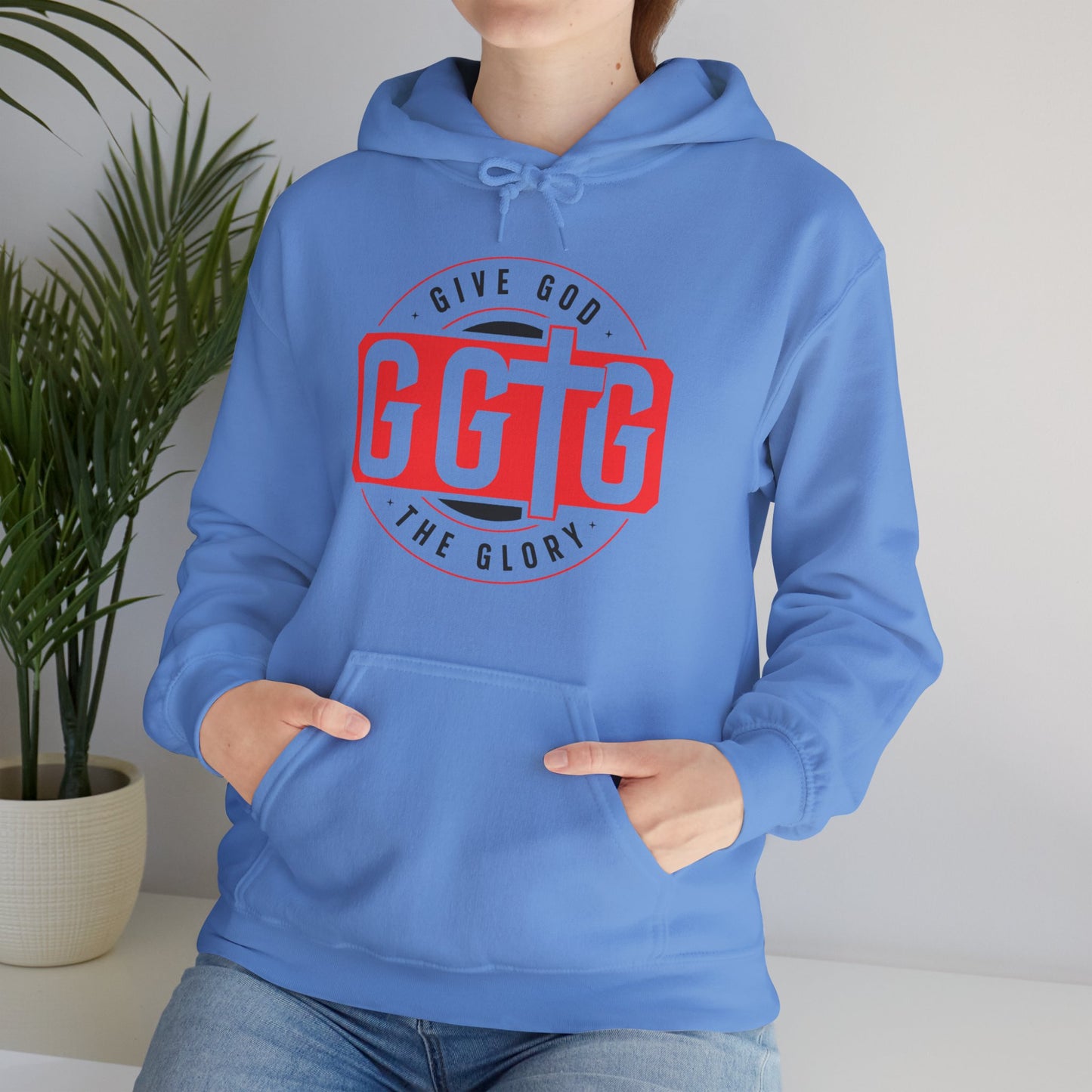 Inspirational Unisex Hoodie - "Give Good The Glory" & "Tell Your Story" Design