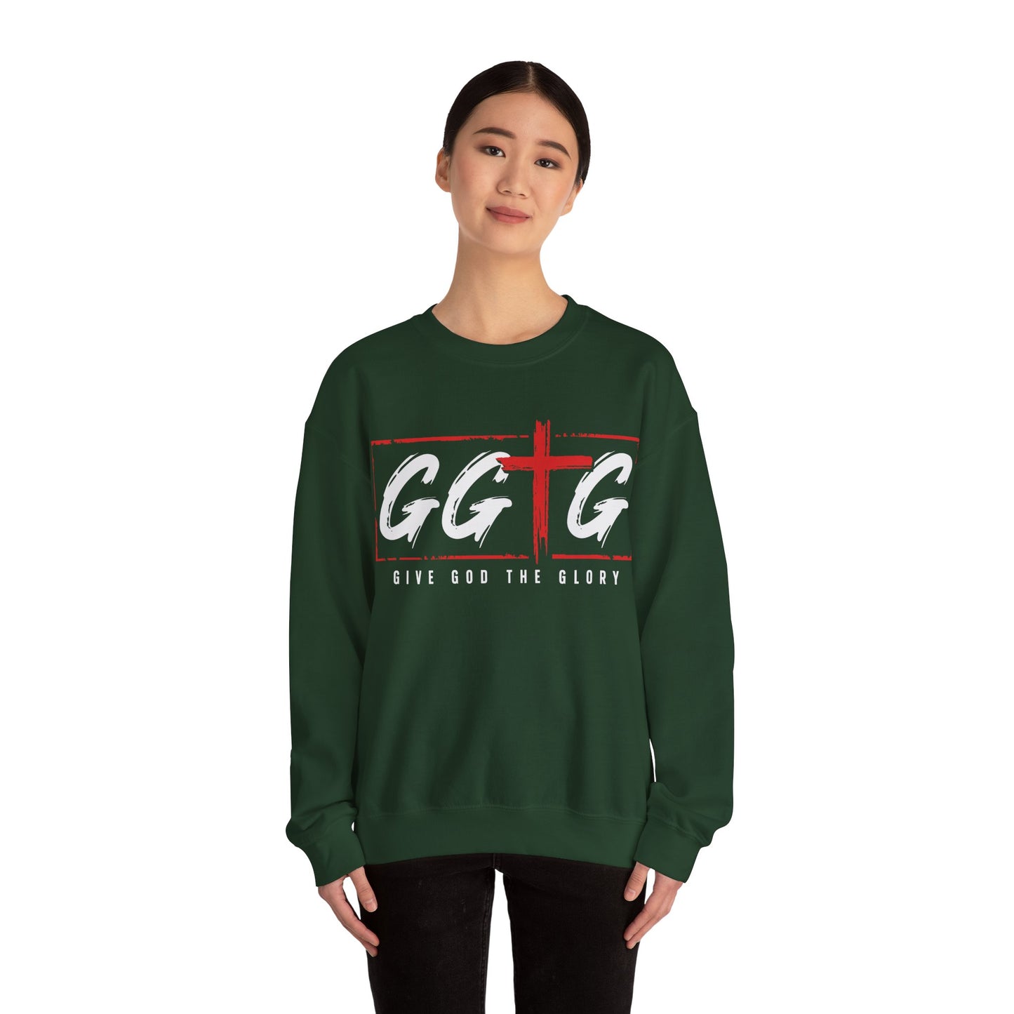 Inspiring Unisex Crewneck Sweatshirt - "Tell Your Story" Design
