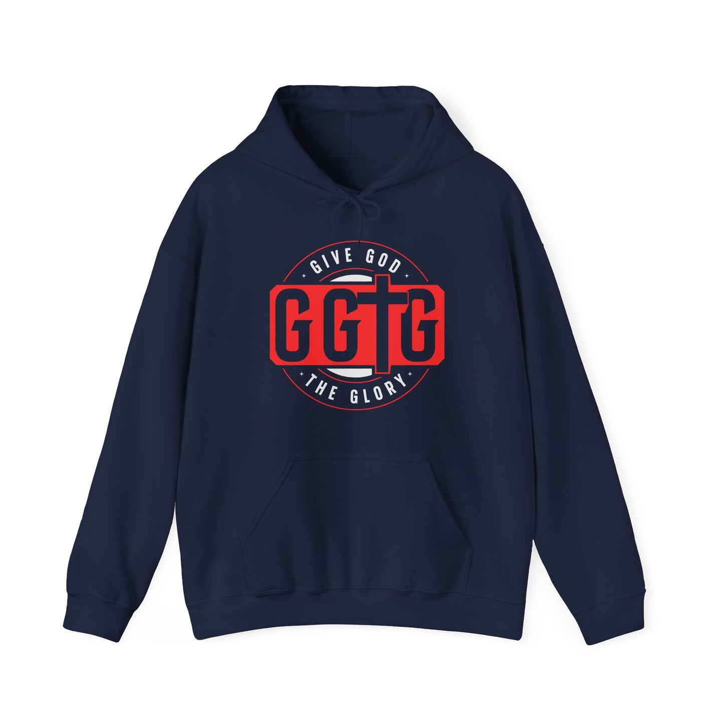 Give God the Glory Unisex Hooded Sweatshirt - Inspirational Comfort Wear
