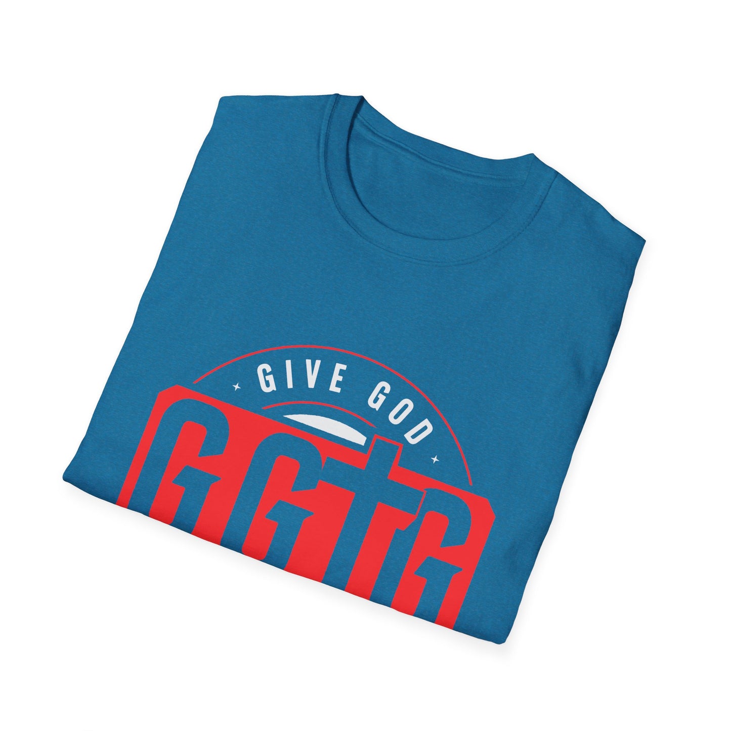 Unisex Softstyle T-Shirt - 'Give God the Glory & Tell Your Story' Inspirational Tee