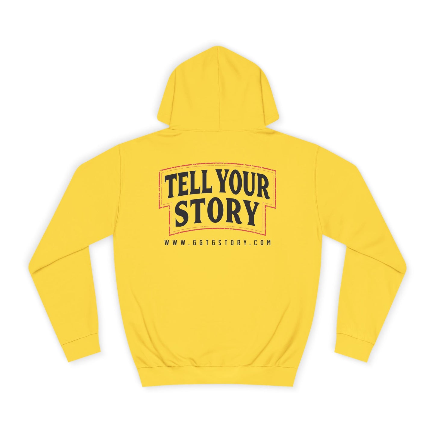 Unisex College Hoodie - Give God The Glory & Tell Your Story