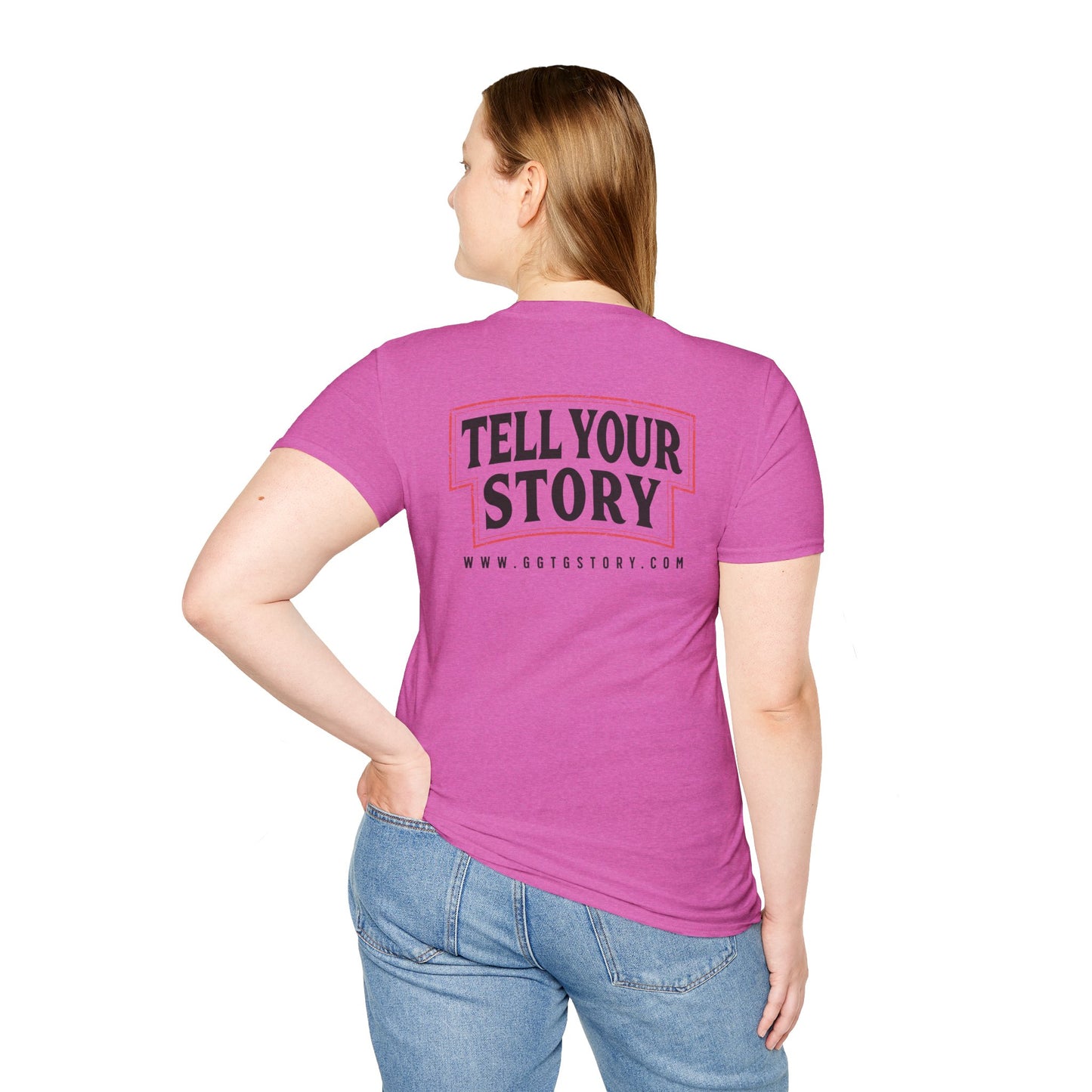 Inspirational Unisex T-Shirt - "Give God The Glory" & "Tell Your Story"