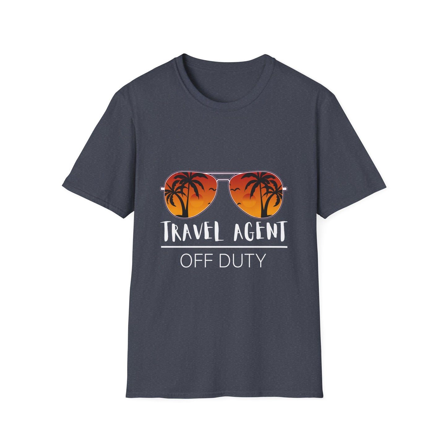 Travel Agent T-Shirt — "Off Duty - Travel Agent" Graphic Tee