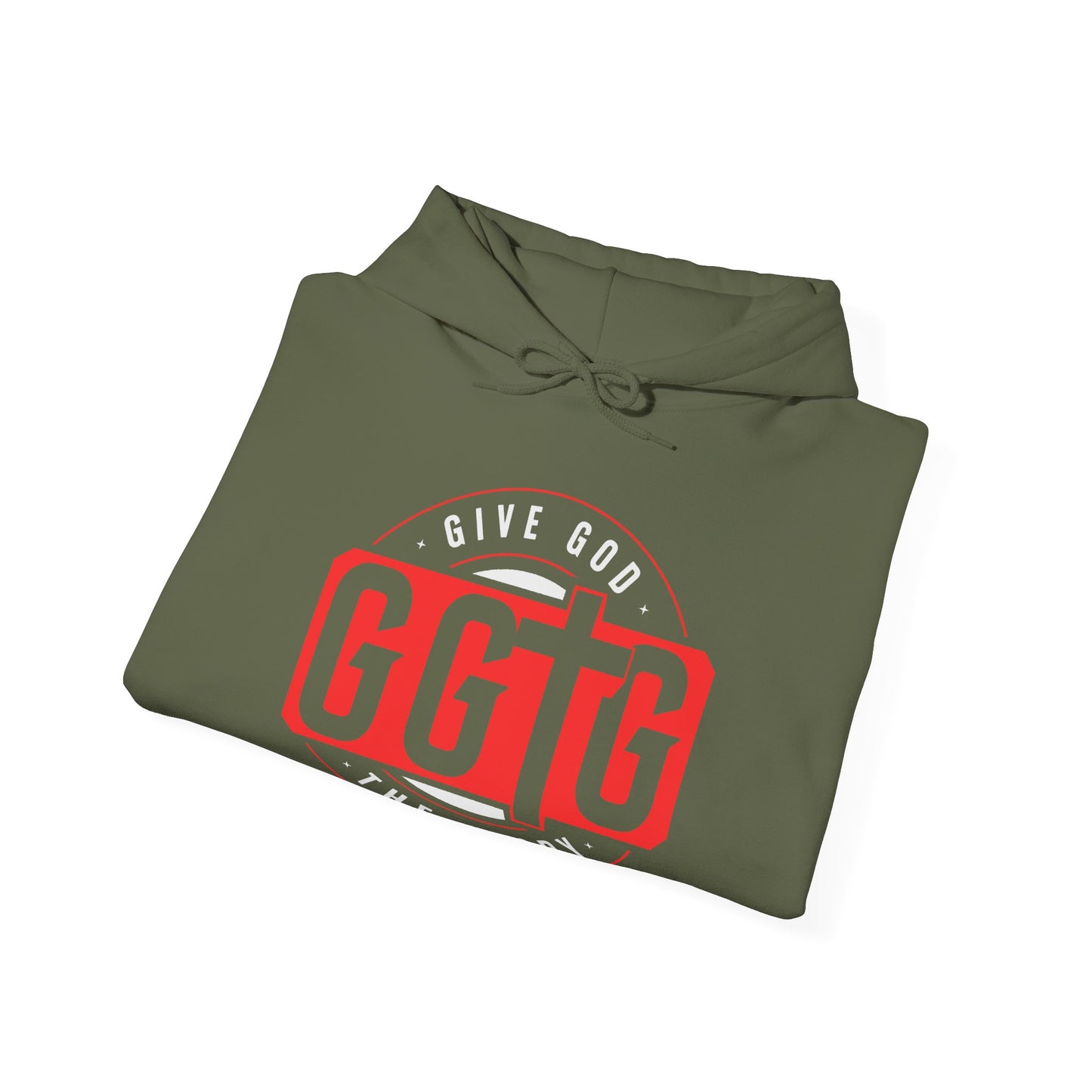 Give God the Glory Unisex Hooded Sweatshirt - Inspirational Comfort Wear