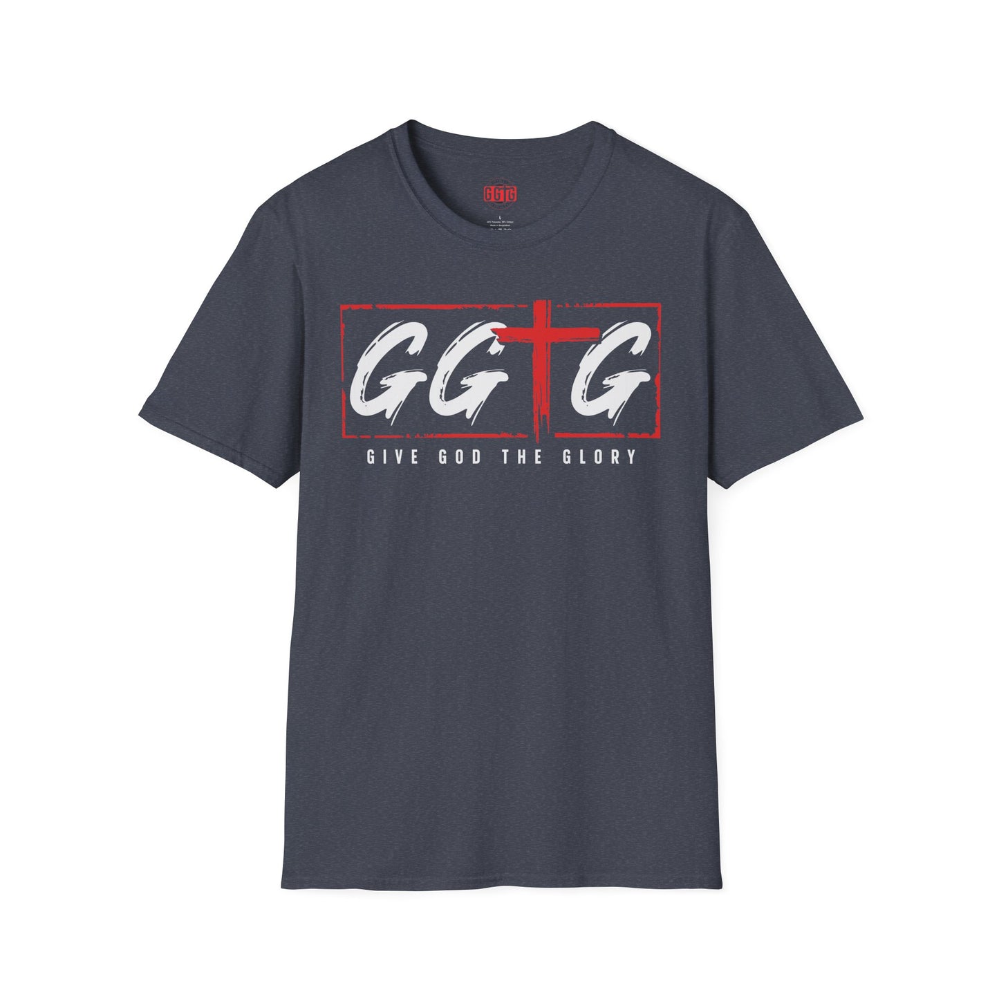 Unisex Softstyle T-Shirt  Inspirational - "Give God the Glory" & "Tell Your Story"
