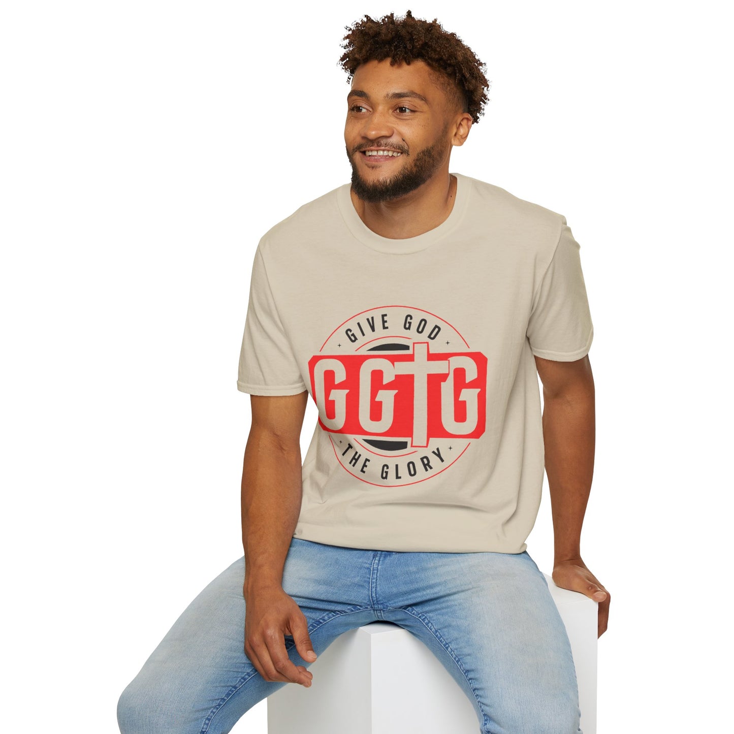 Inspirational Unisex T-Shirt - "Give God The Glory" & "Tell Your Story"