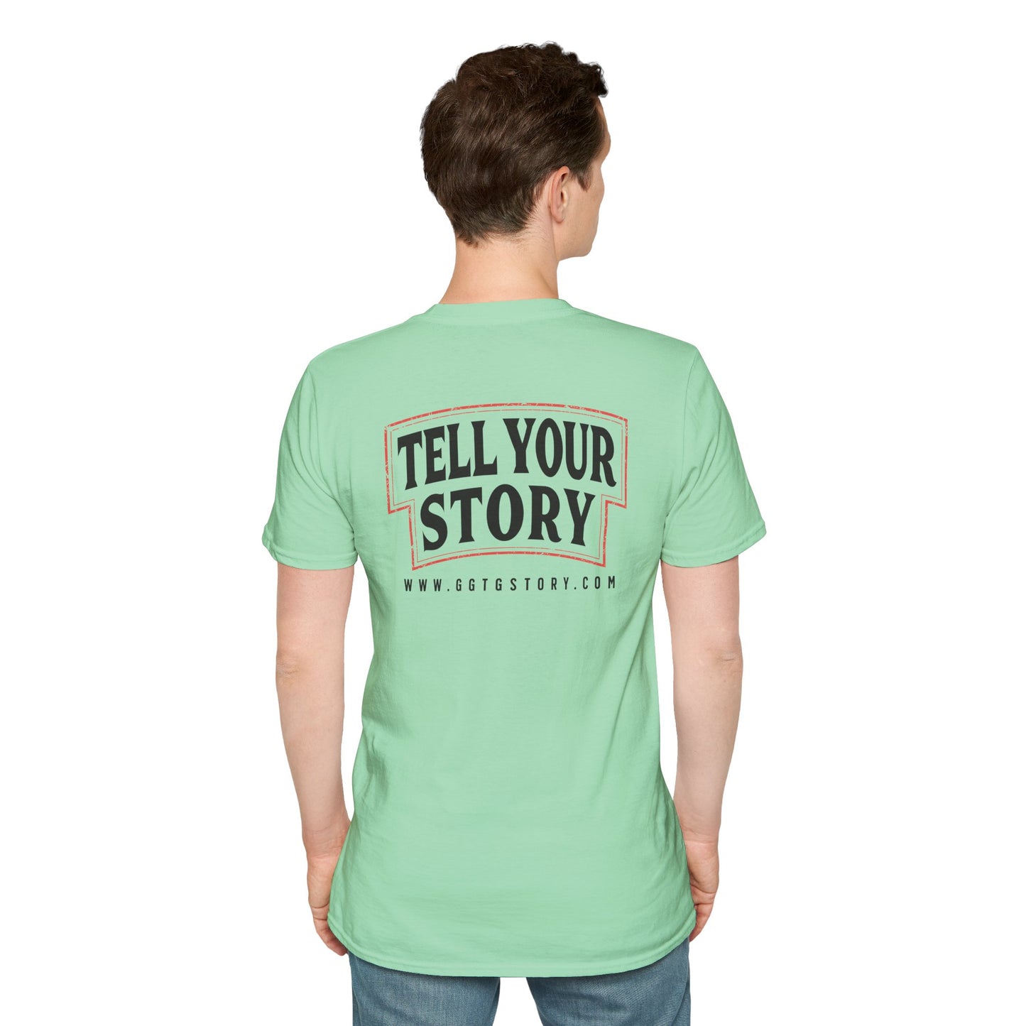 Inspirational Unisex T-Shirt - "Give God The Glory" & "Tell Your Story"