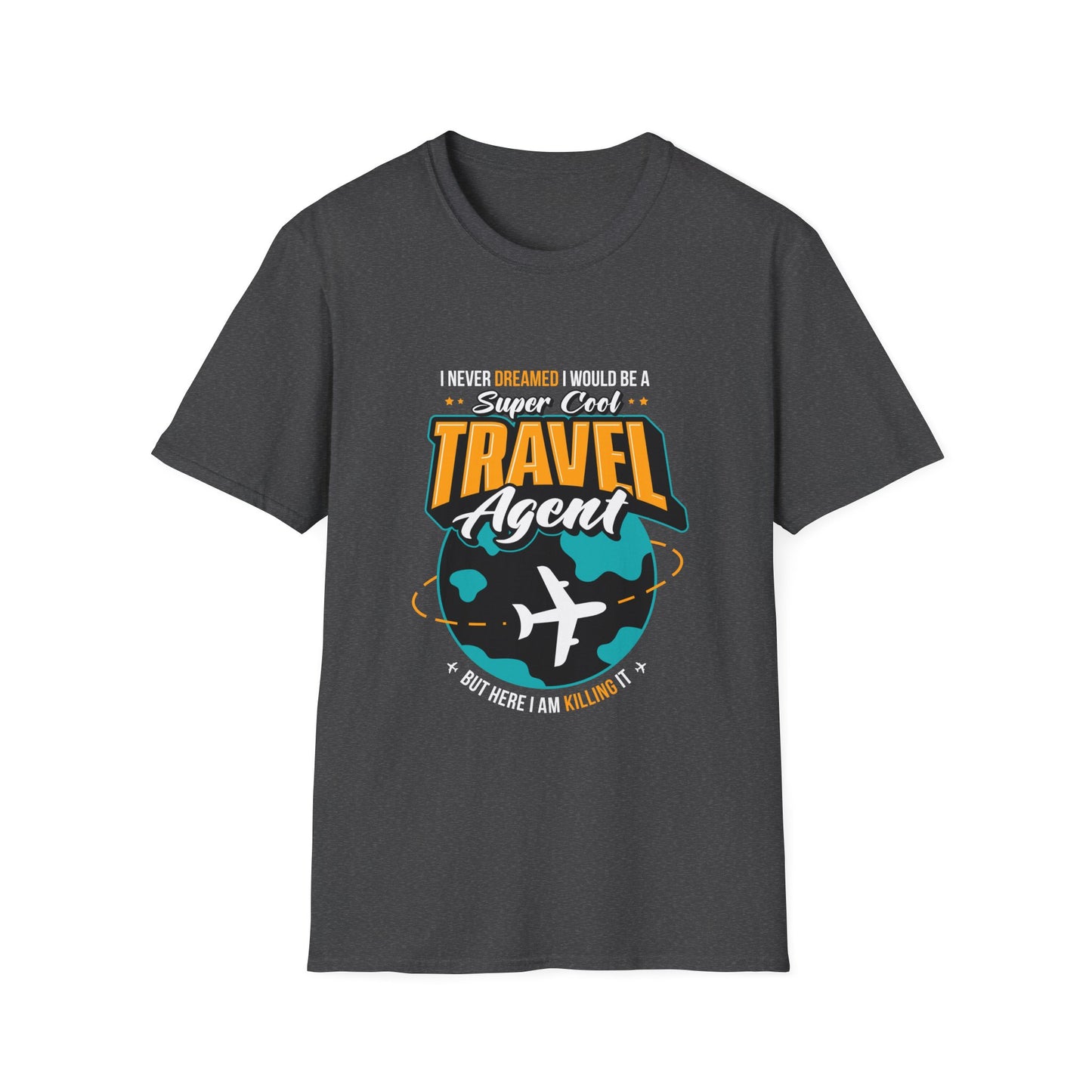 Travel Agent T-Shirt — "Super Cool Travel Agent" Graphic Tee