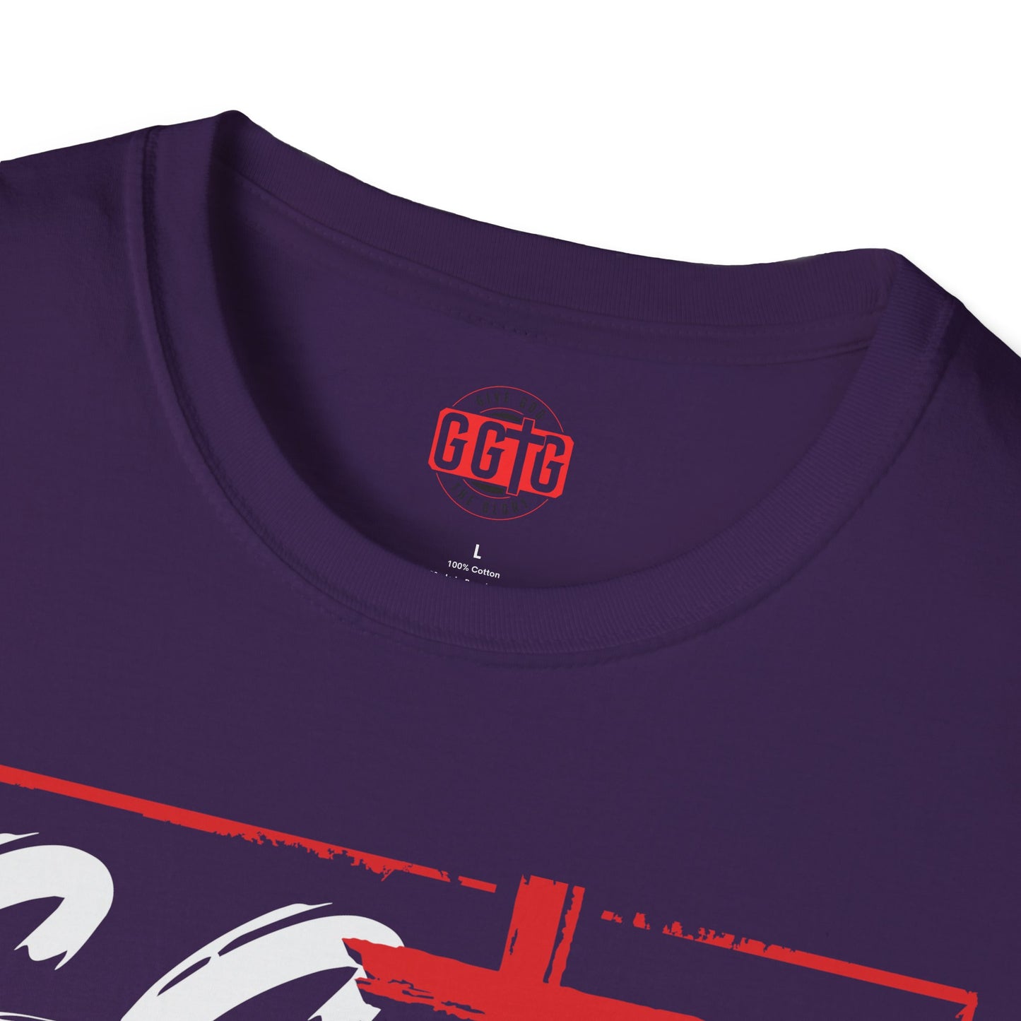 Unisex Softstyle T-Shirt  Inspirational - "Give God the Glory" & "Tell Your Story"