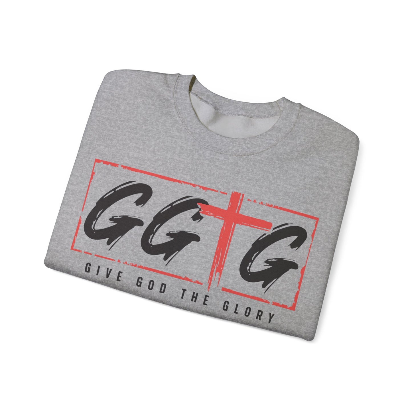 Unisex Crewneck Sweatshirt - "Give God the Glory" & "Tell Your Story" Design