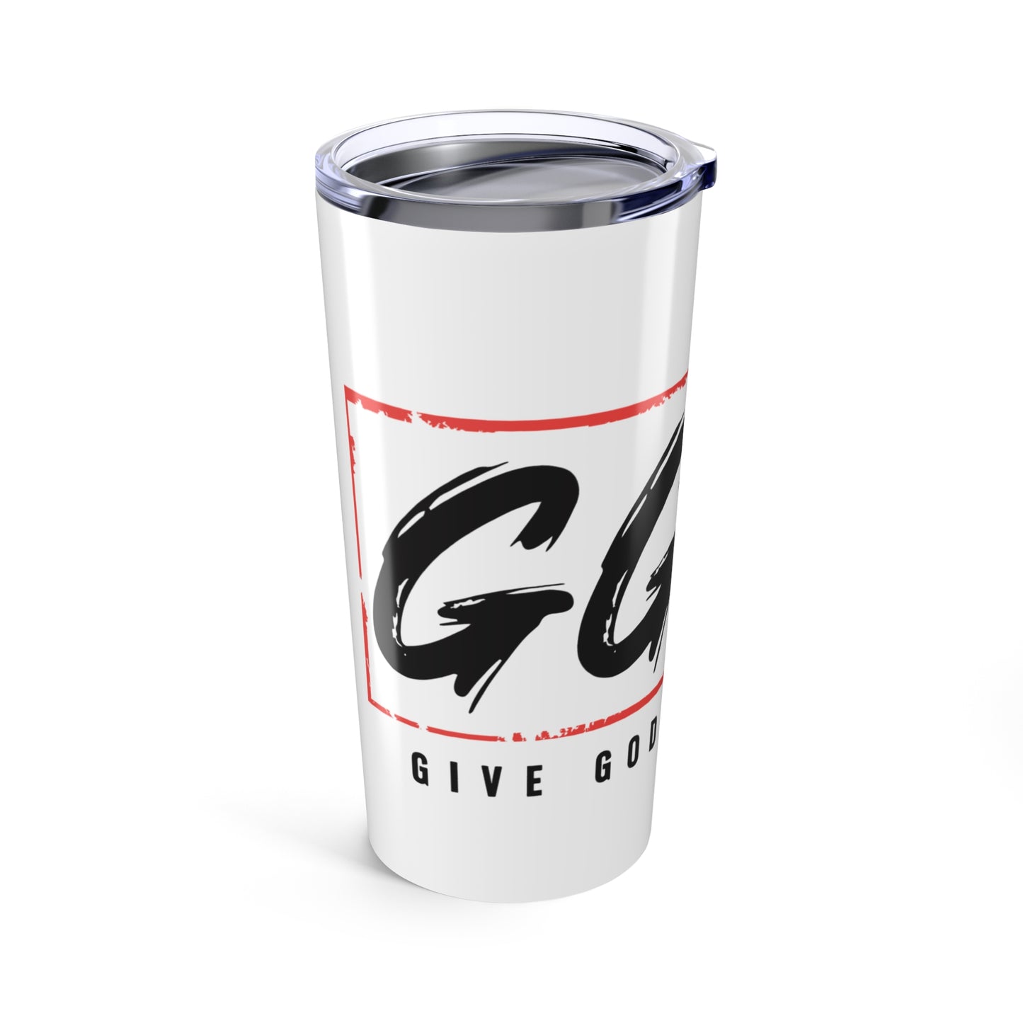 20oz Inspirational Tumbler - Faith & Encouragement - Give God the Glory Travel Mug