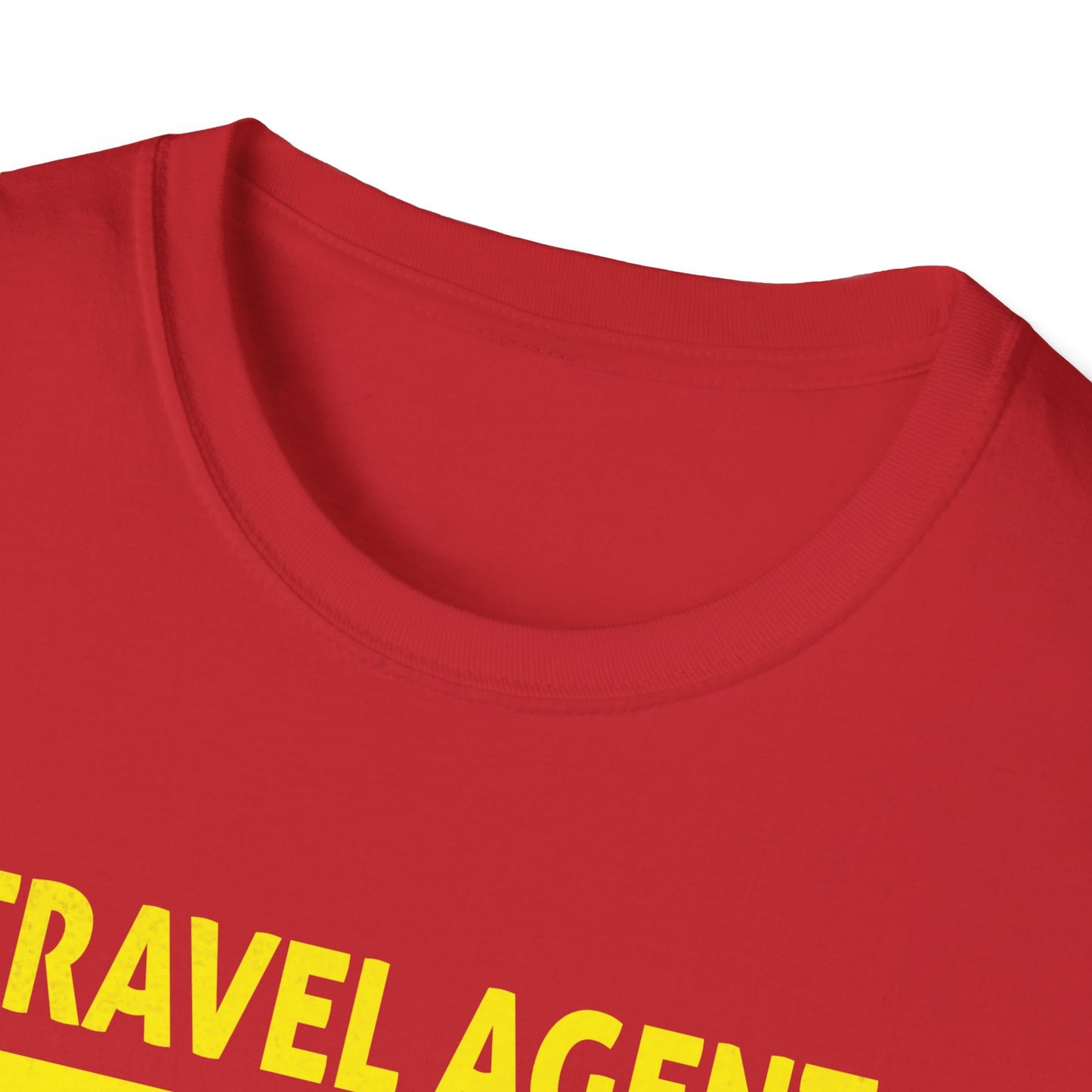 Travel Agent T-Shirt — "Warning - Travel Agent" Graphic Tee