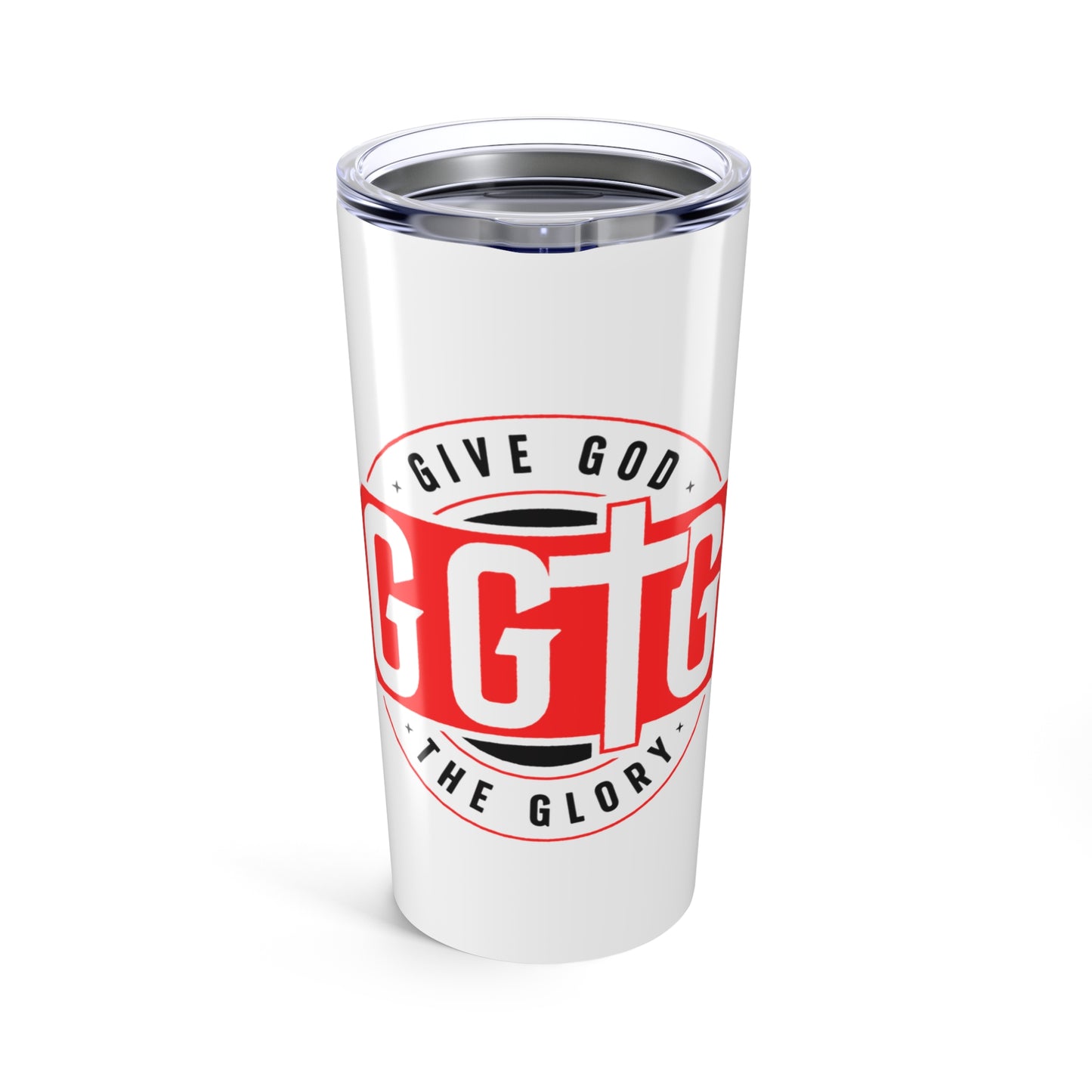 20oz Inspirational  Tumbler - Give God the Glory - Tell Your Story Travel Mug