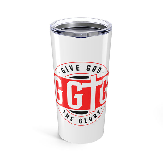 20oz Inspirational  Tumbler - Give God the Glory - Tell Your Story Travel Mug