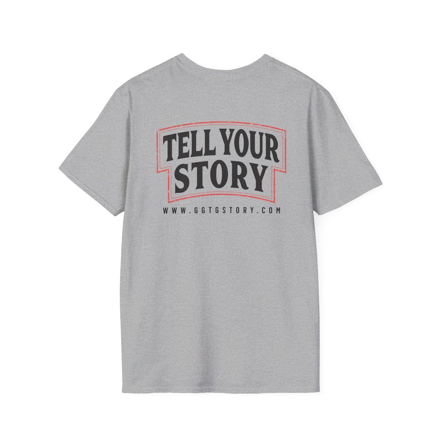 Unisex Inspirational T-Shirt - 'Give God the Glory' & 'Tell Your Story'