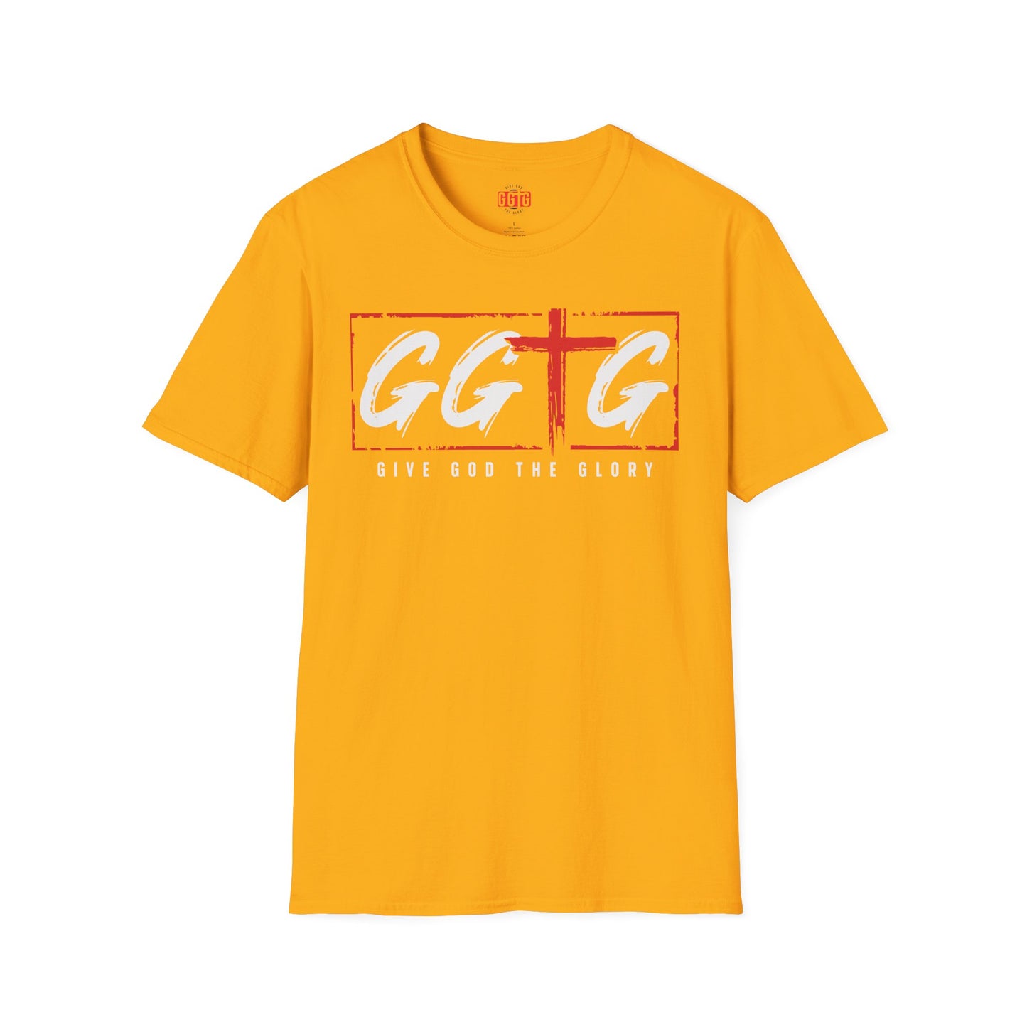 Unisex Softstyle T-Shirt  Inspirational - "Give God the Glory" & "Tell Your Story"
