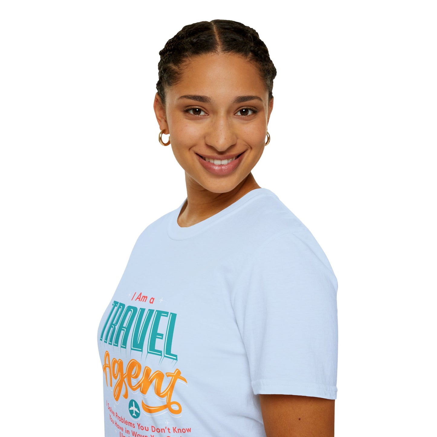 Travel Agent T-Shirt — "Travel Agent  I Solve Problems" Graphic Tee