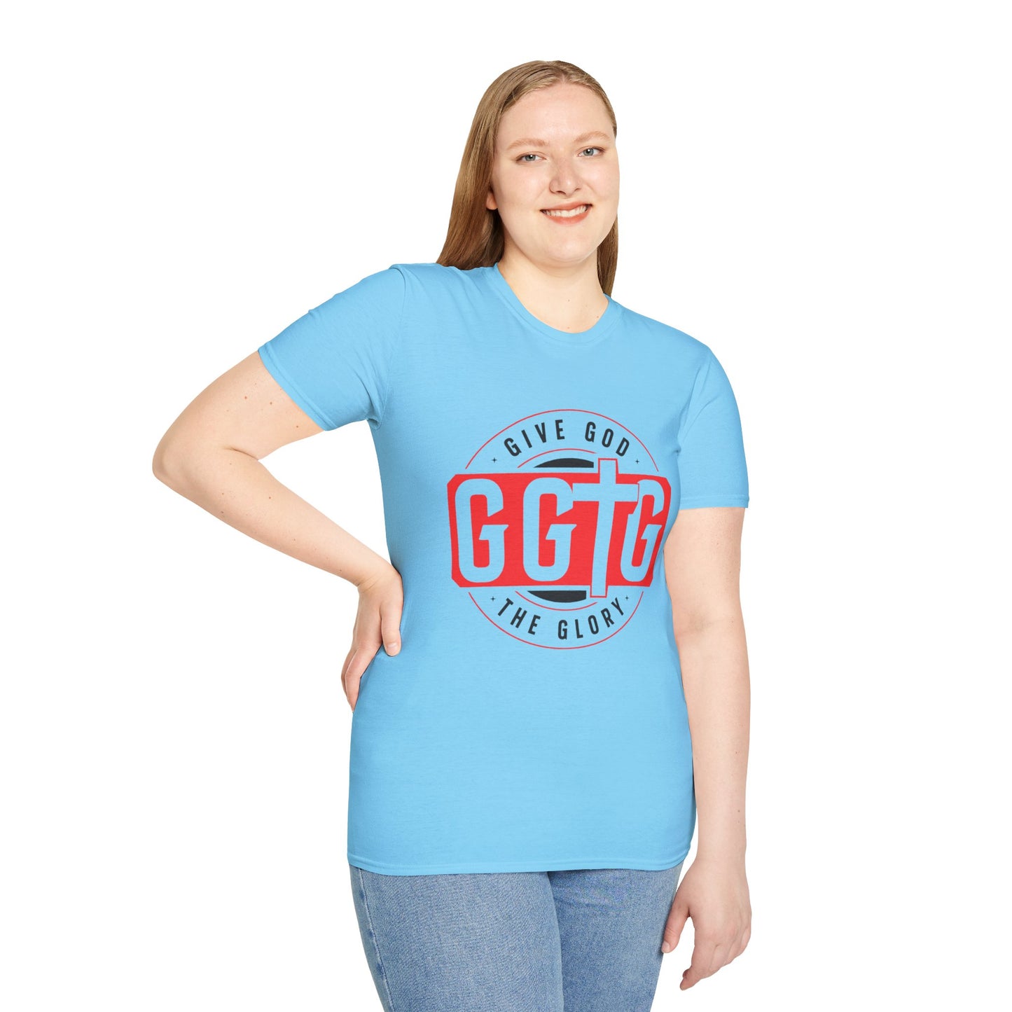 Inspirational Unisex T-Shirt - "Give God The Glory" & "Tell Your Story"