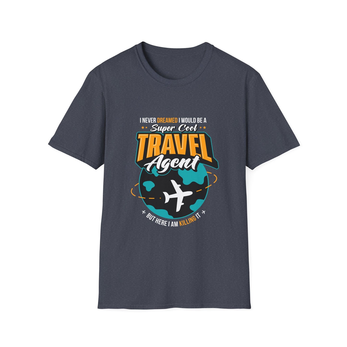 Travel Agent T-Shirt — "Super Cool Travel Agent" Graphic Tee