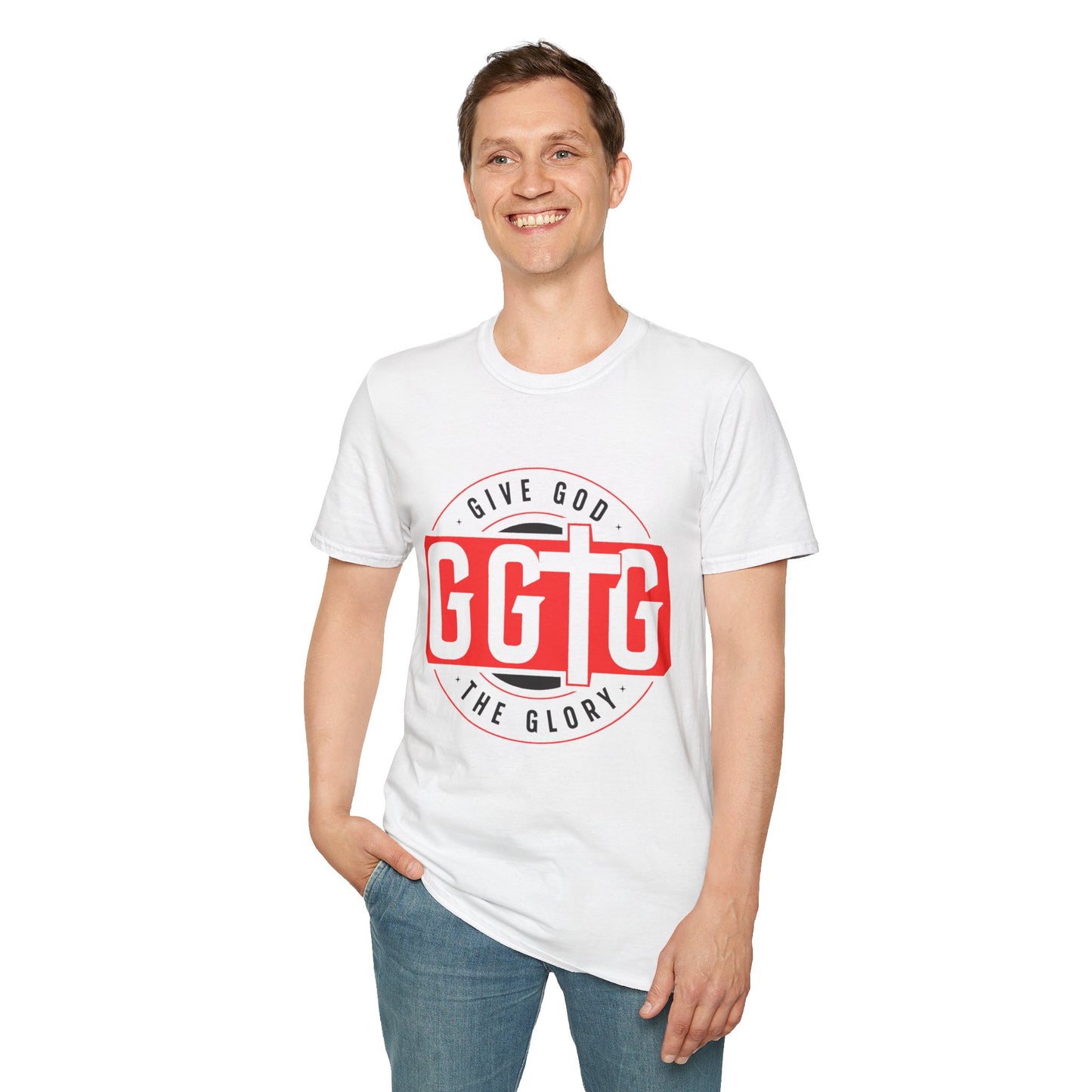 Inspirational Unisex T-Shirt - "Give God The Glory" & "Tell Your Story"