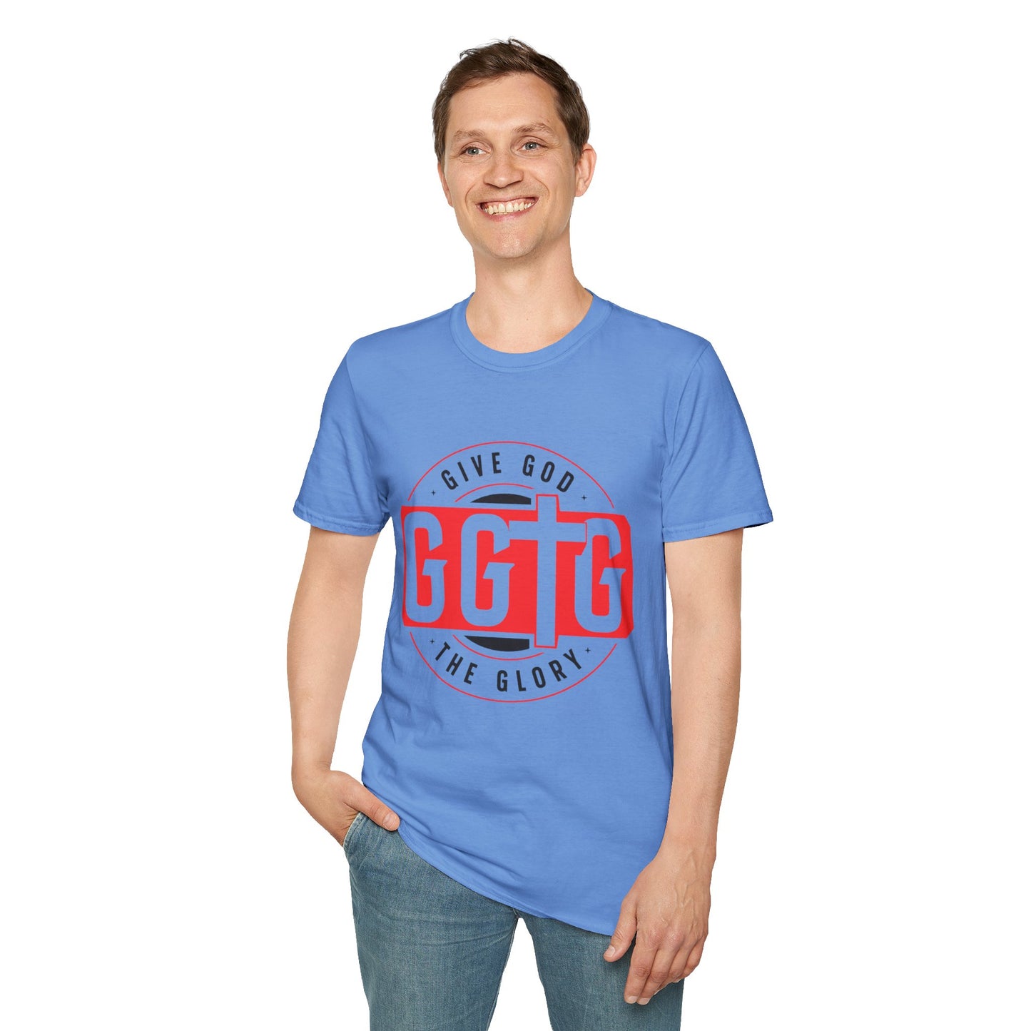 Inspirational Unisex T-Shirt - "Give God The Glory" & "Tell Your Story"