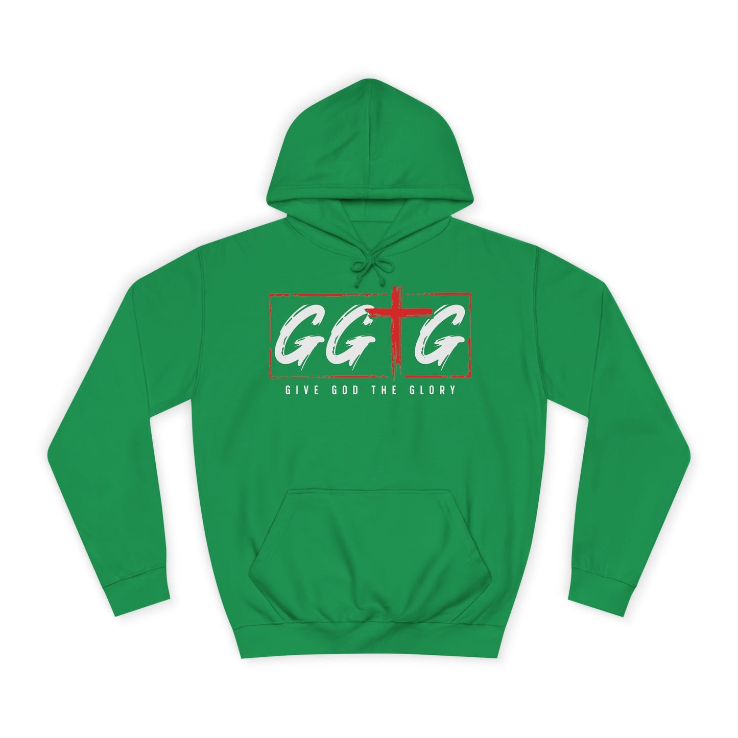 Unisex College Hoodie - Give God the Glory