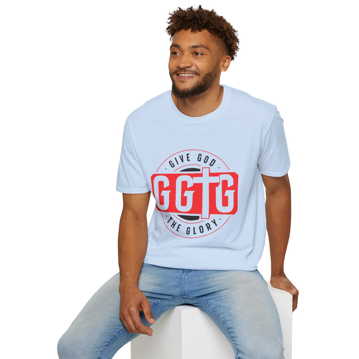 Inspirational Unisex T-Shirt - "Give God The Glory" & "Tell Your Story"