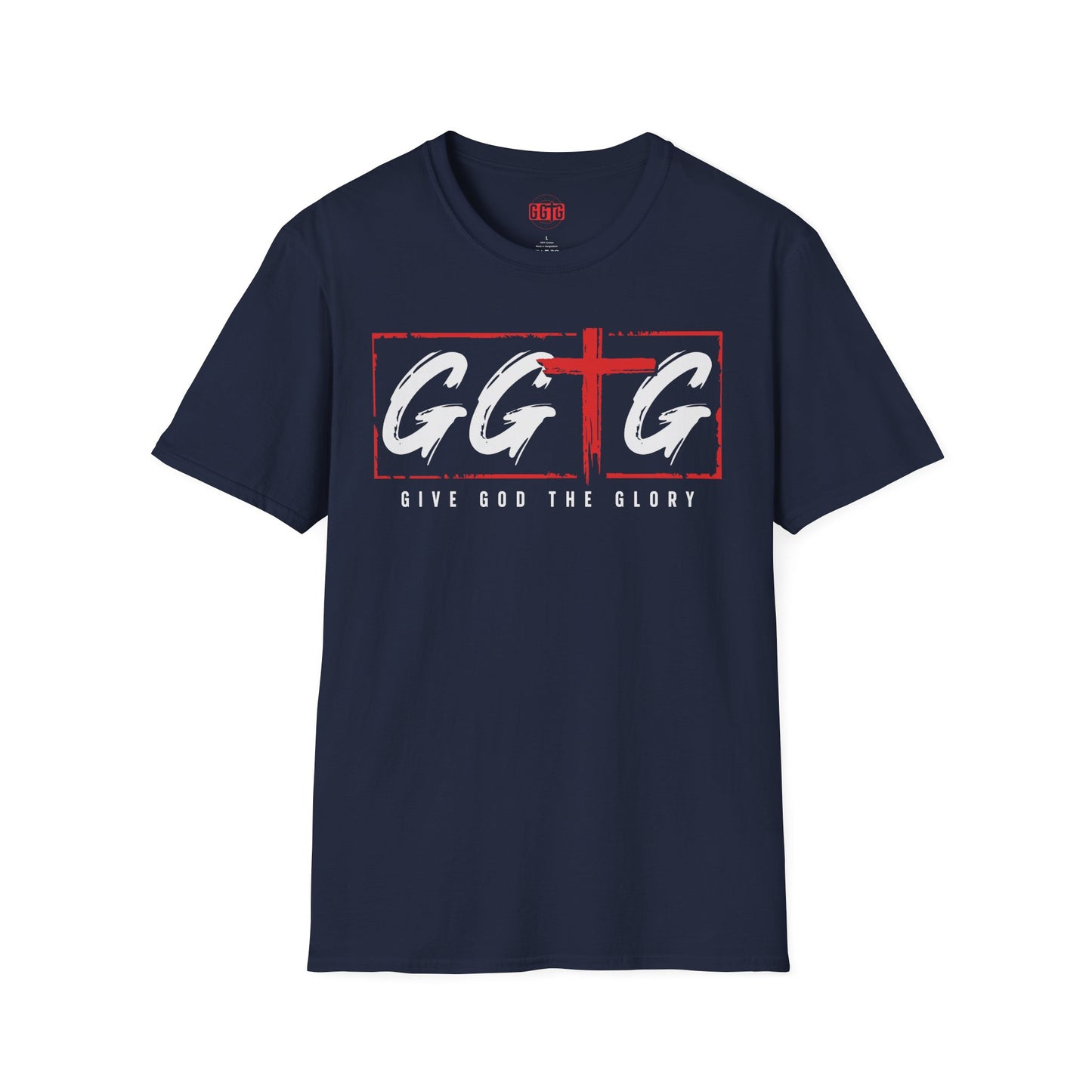 Unisex Softstyle T-Shirt  Inspirational - "Give God the Glory" & "Tell Your Story"