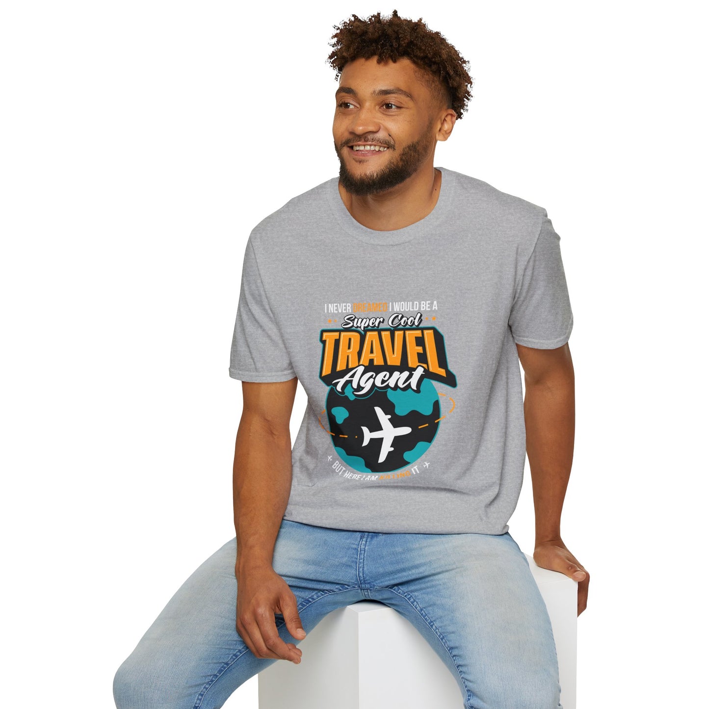 Travel Agent T-Shirt — "Super Cool Travel Agent" Graphic Tee