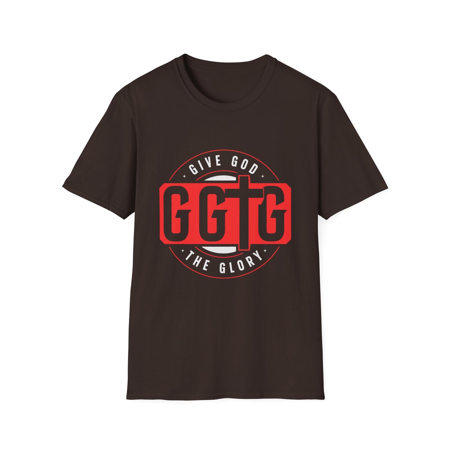 Unisex Softstyle T-Shirt - 'Give God the Glory & Tell Your Story' Inspirational Tee