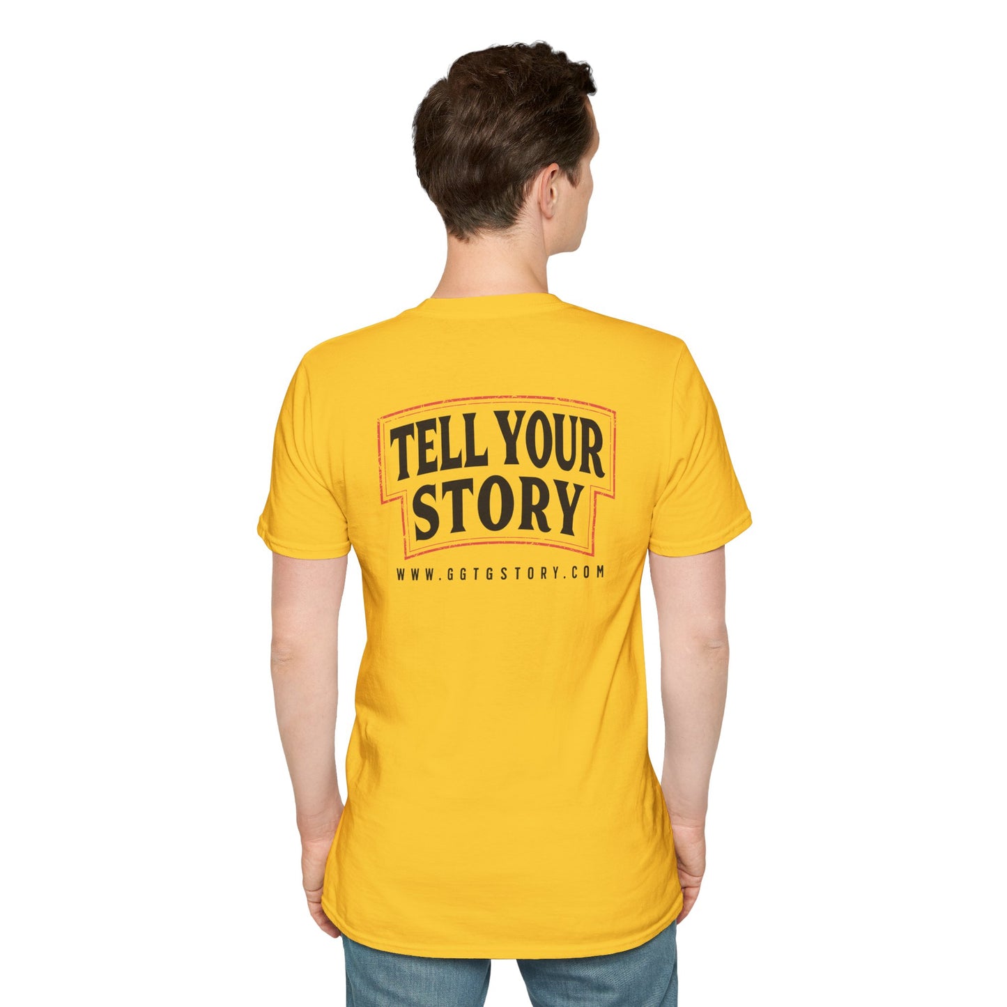Inspirational Unisex T-Shirt - "Give God The Glory" & "Tell Your Story"