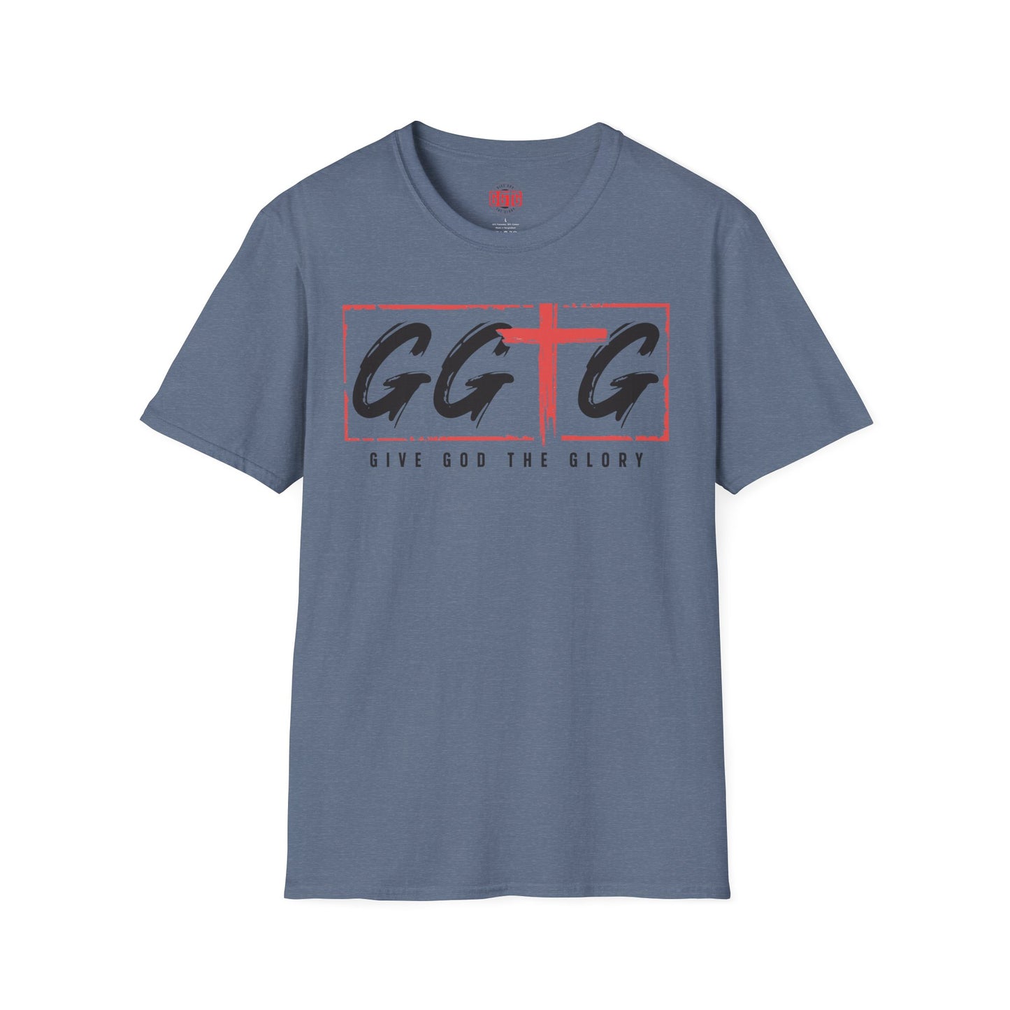 Unisex Inspirational T-Shirt - 'Give God the Glory' & 'Tell Your Story'