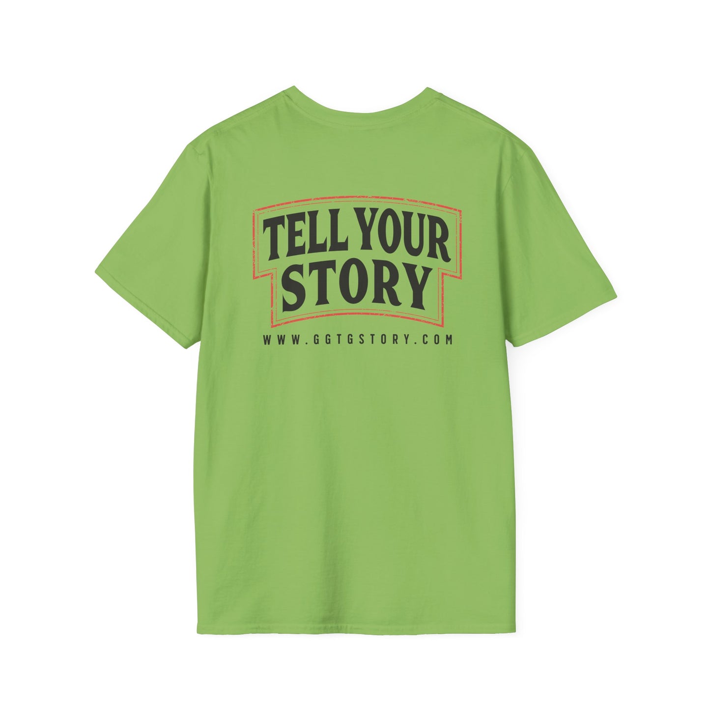 Unisex Inspirational T-Shirt - 'Give God the Glory' & 'Tell Your Story'