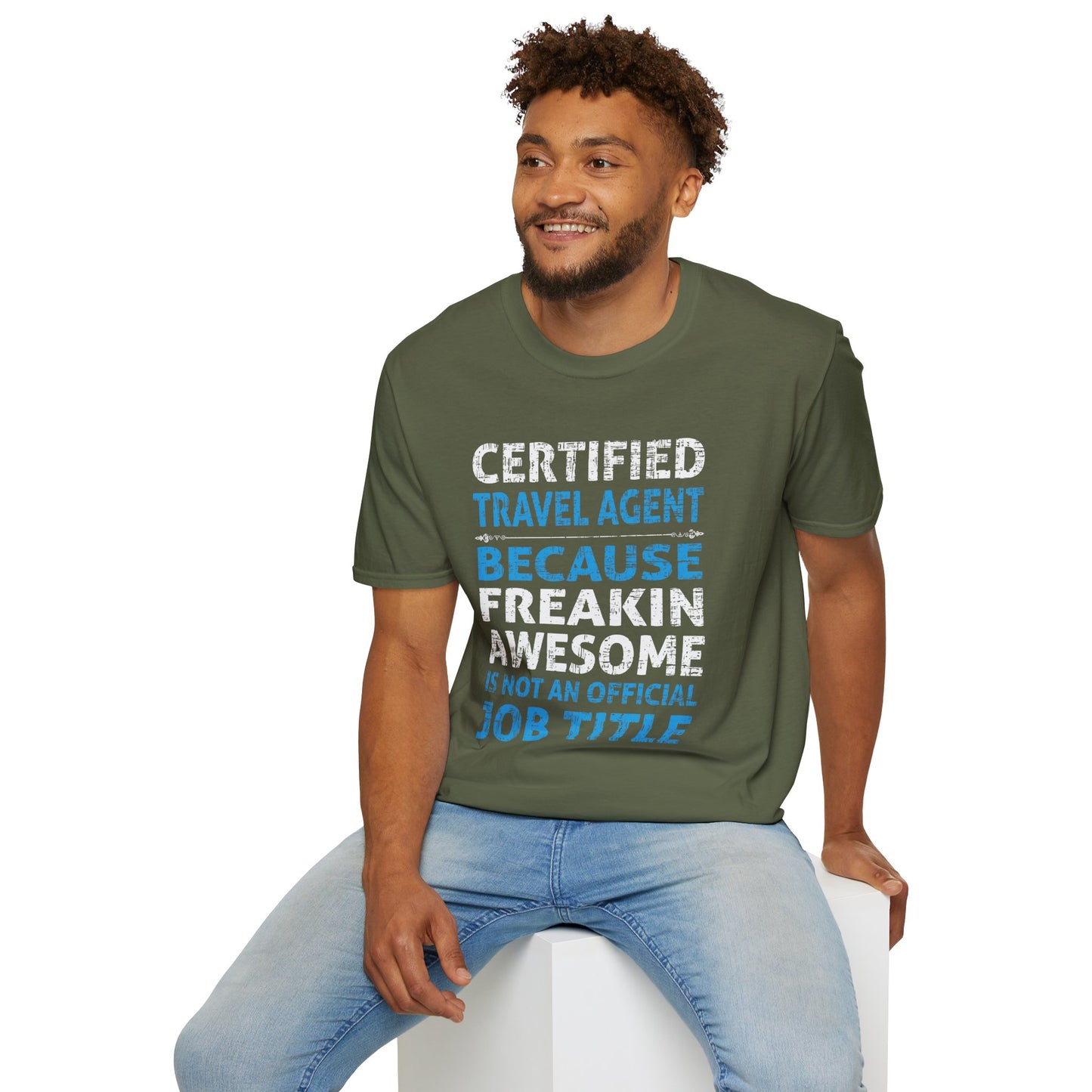 Travel Agent T-Shirt — "Freakin Awesome - Travel Agent" Graphic Tee