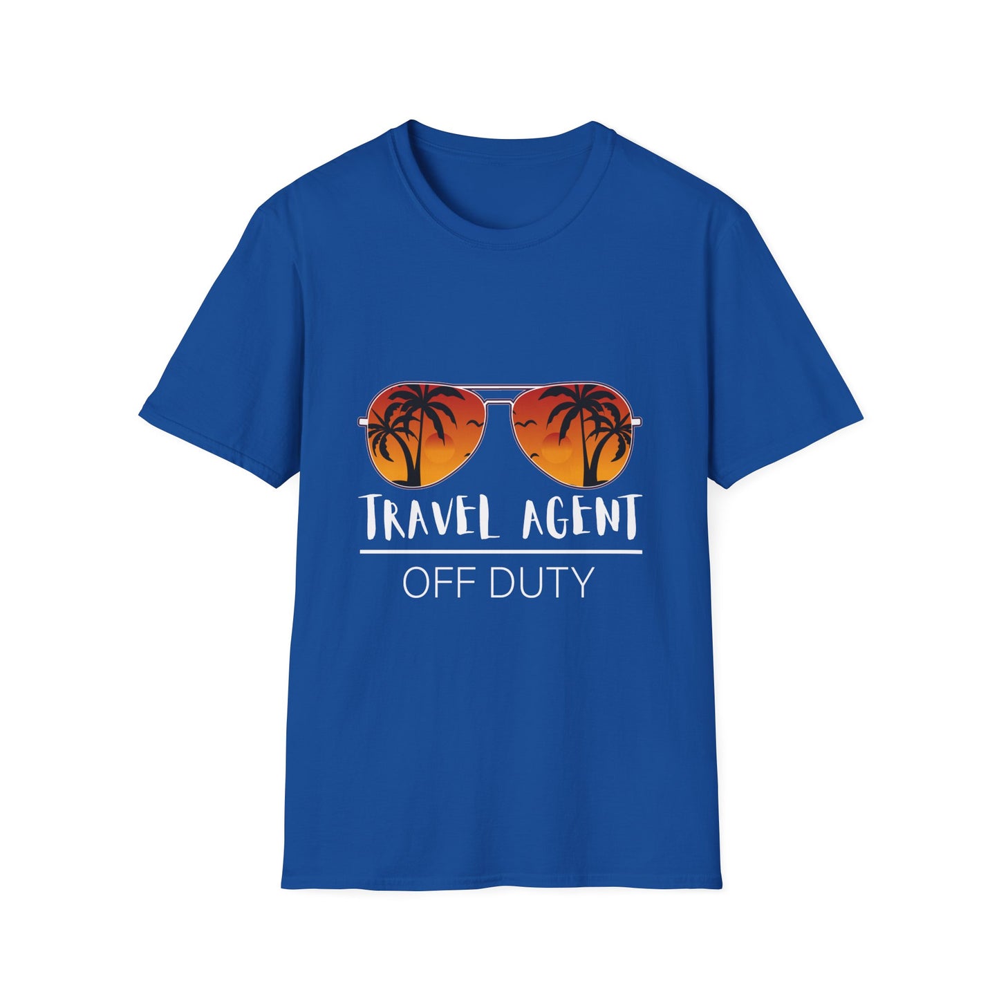 Travel Agent T-Shirt — "Off Duty - Travel Agent" Graphic Tee