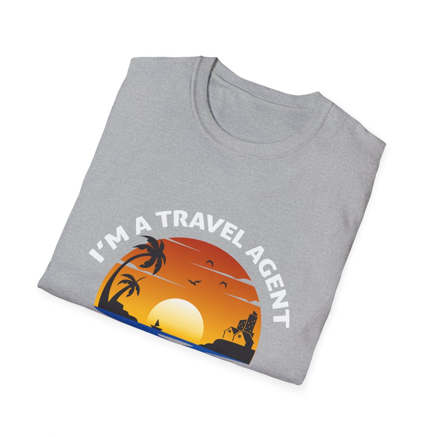 Travel Agent T-Shirt — "Super Power - Travel Agent" Graphic Tee