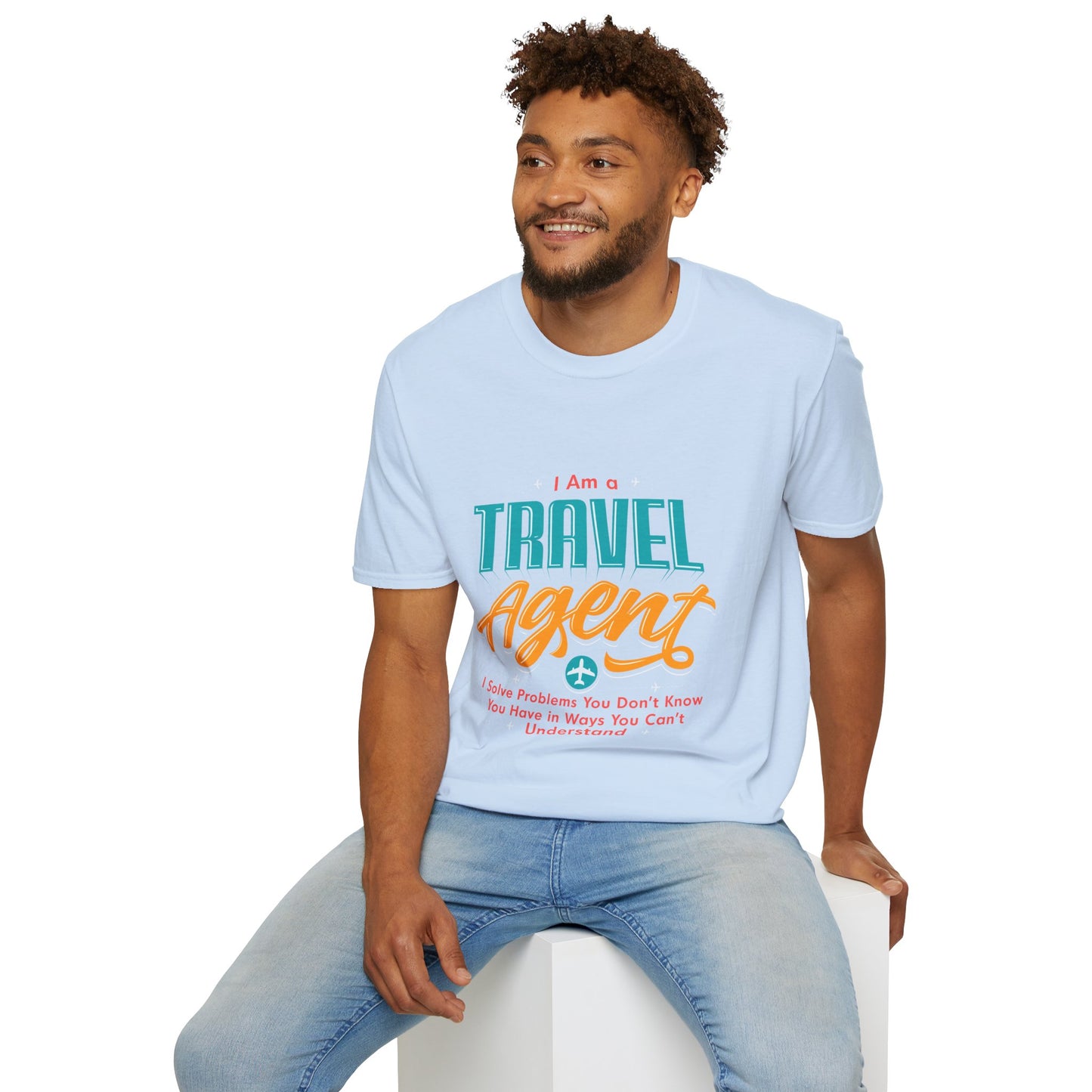 Travel Agent T-Shirt — "Travel Agent  I Solve Problems" Graphic Tee