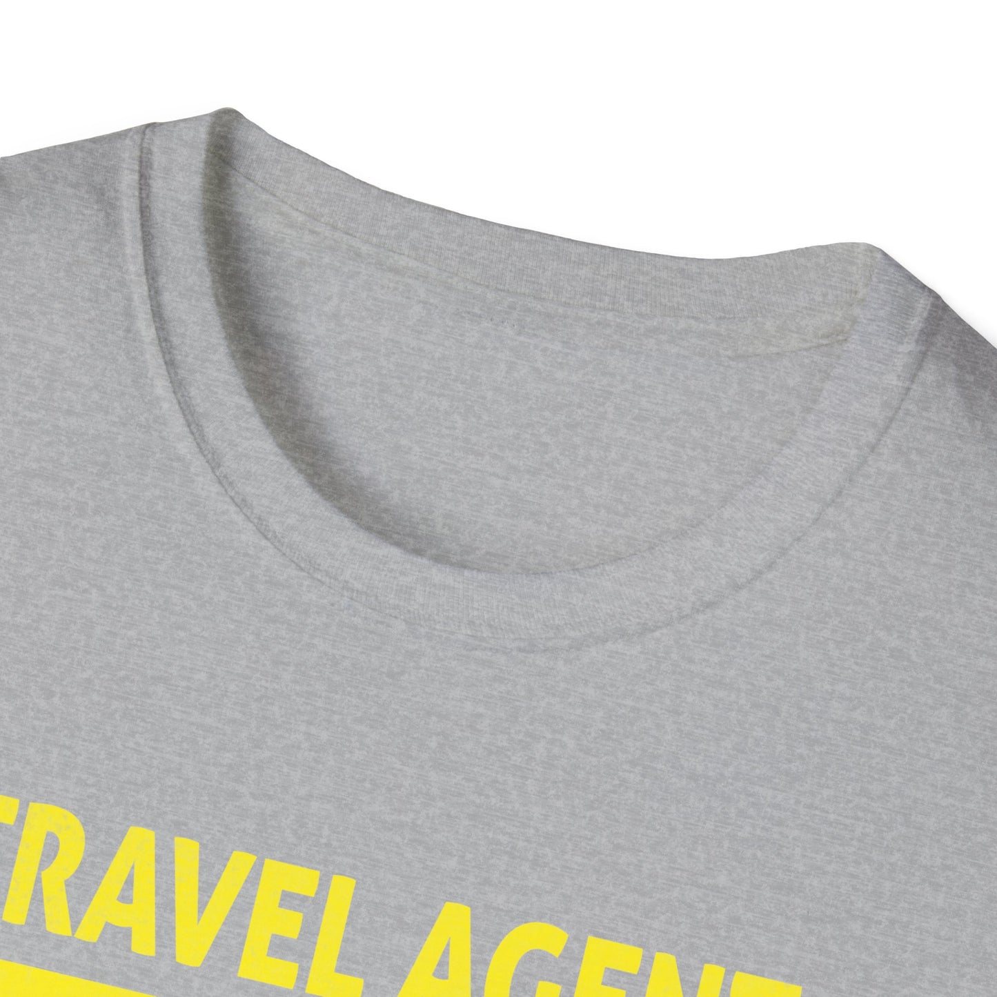 Travel Agent T-Shirt — "Warning - Travel Agent" Graphic Tee