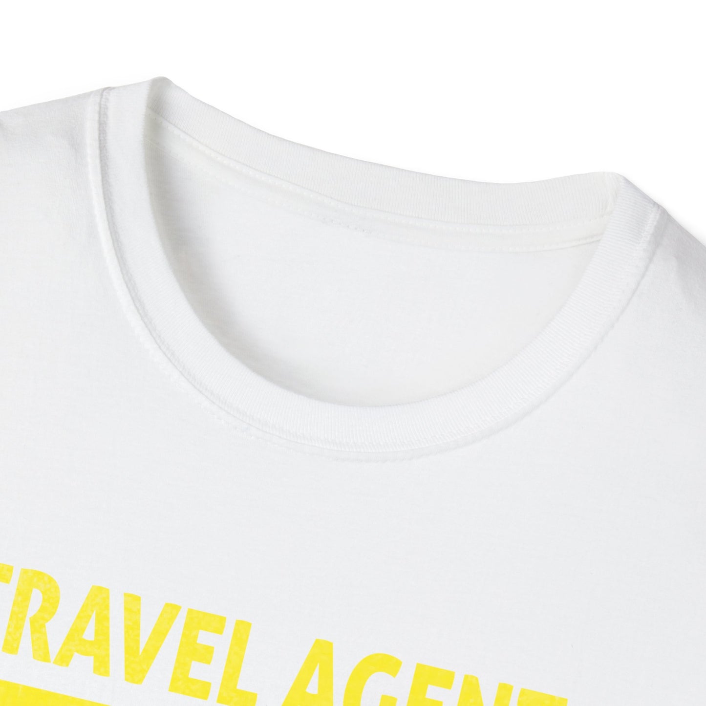 Travel Agent T-Shirt — "Warning - Travel Agent" Graphic Tee
