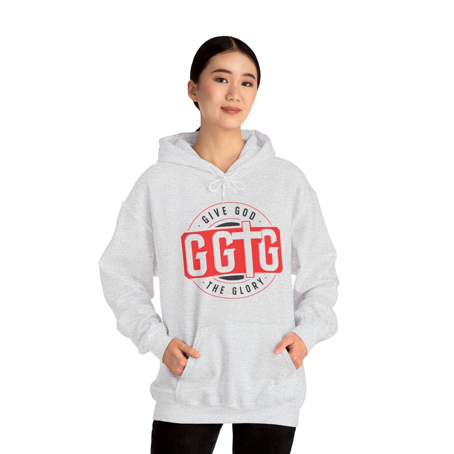 Inspirational Unisex Hoodie - "Give Good The Glory" & "Tell Your Story" Design