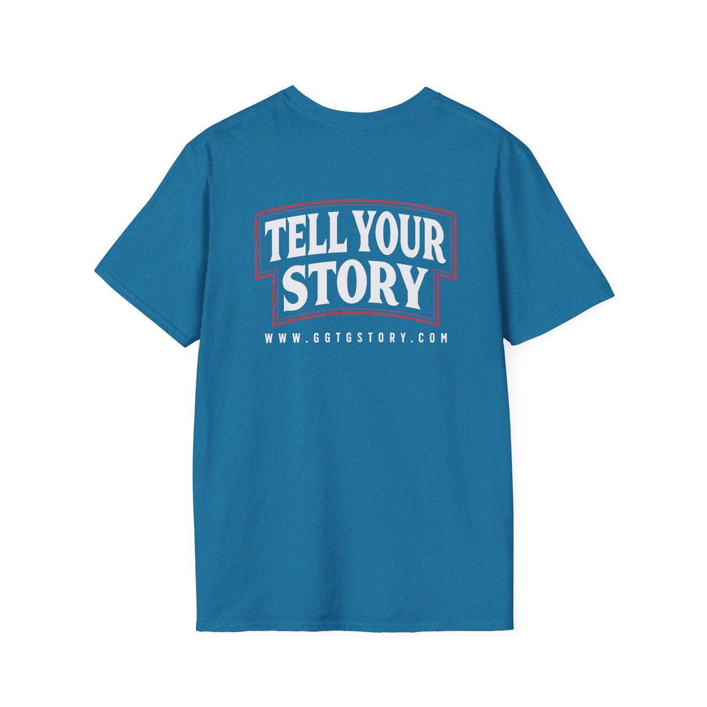 Unisex Softstyle T-Shirt - 'Give God the Glory & Tell Your Story' Inspirational Tee