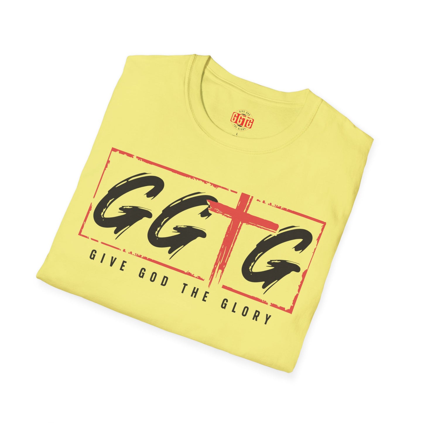 Unisex Inspirational T-Shirt - 'Give God the Glory' & 'Tell Your Story'